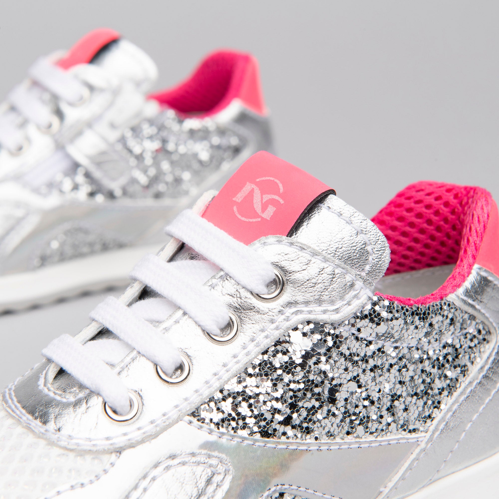 Sneakers Kids da Bambina in Pelle e Materiale Tecnico