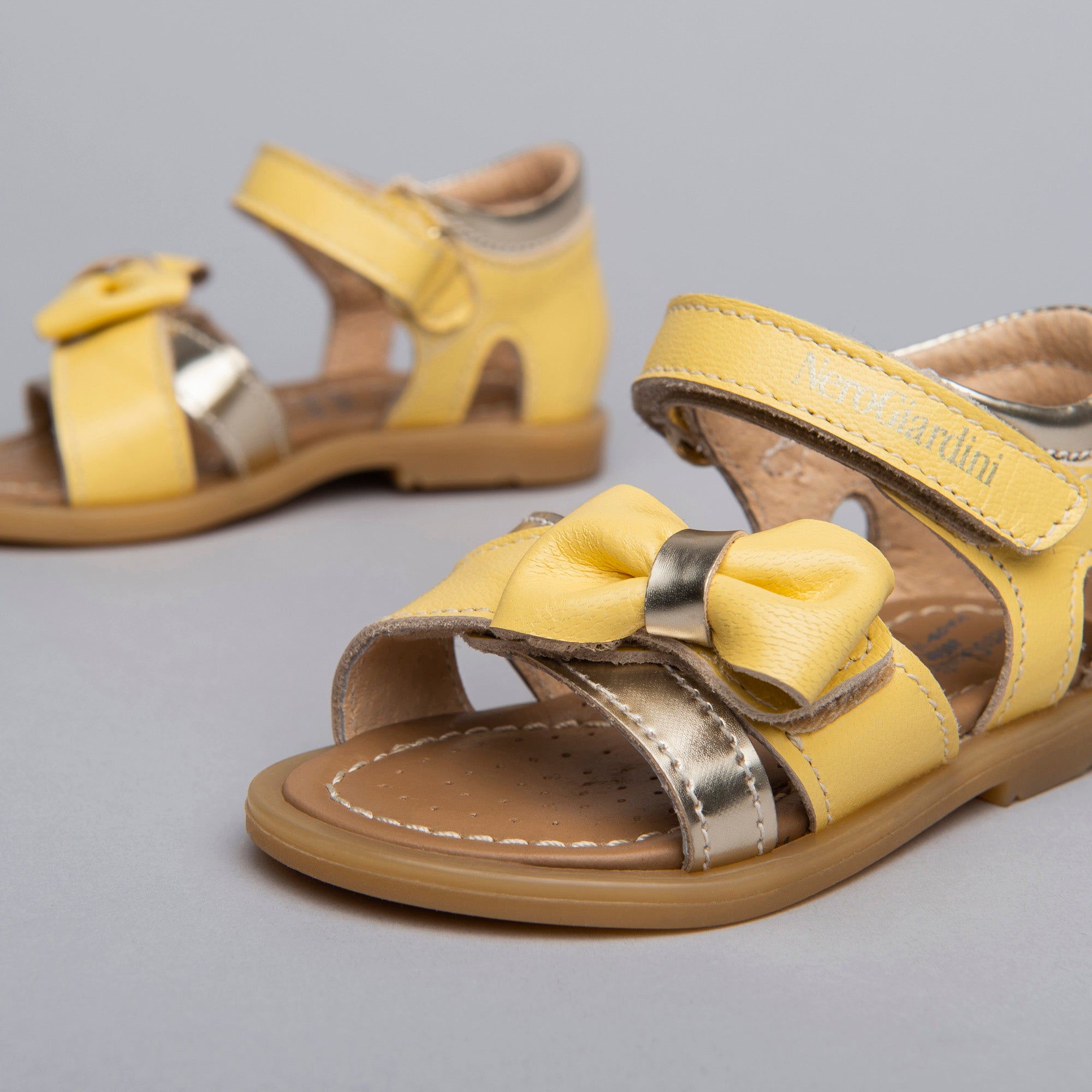 Sandali Kids da Bambina in Pelle e Materiale Tecnico