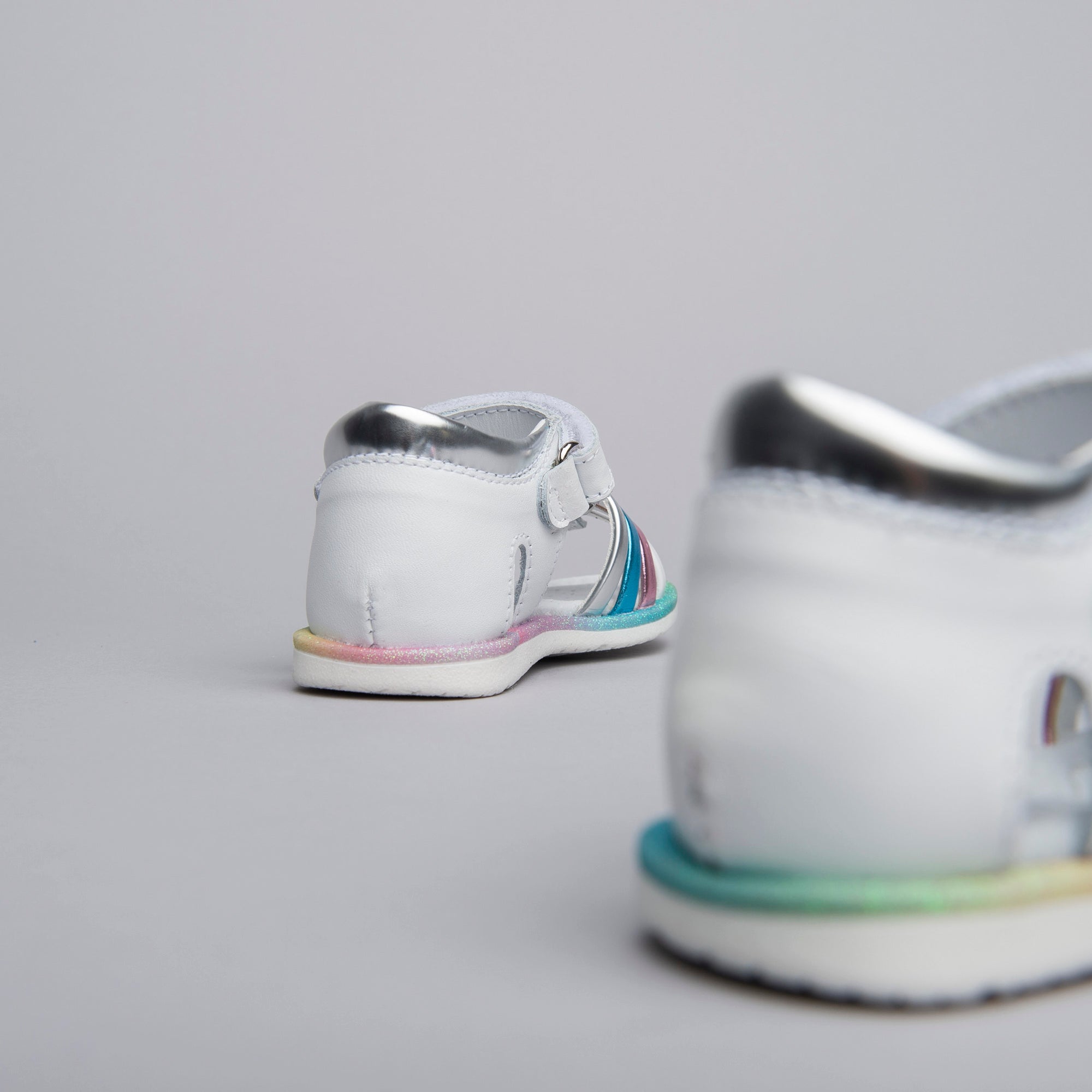 Sandali Kids da Bambina in Pelle e Materiale Tecnico