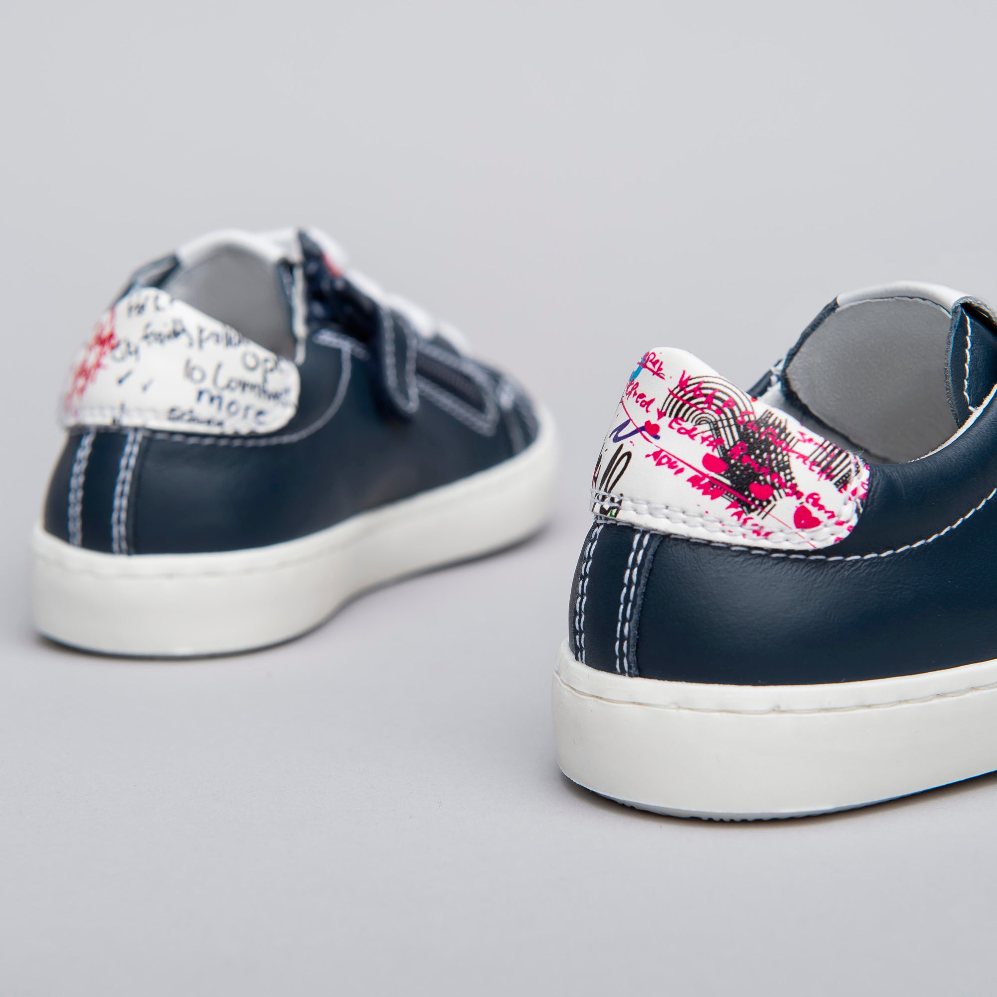 Sneakers Kids da Bambino in Pelle e Materiale Tecnico