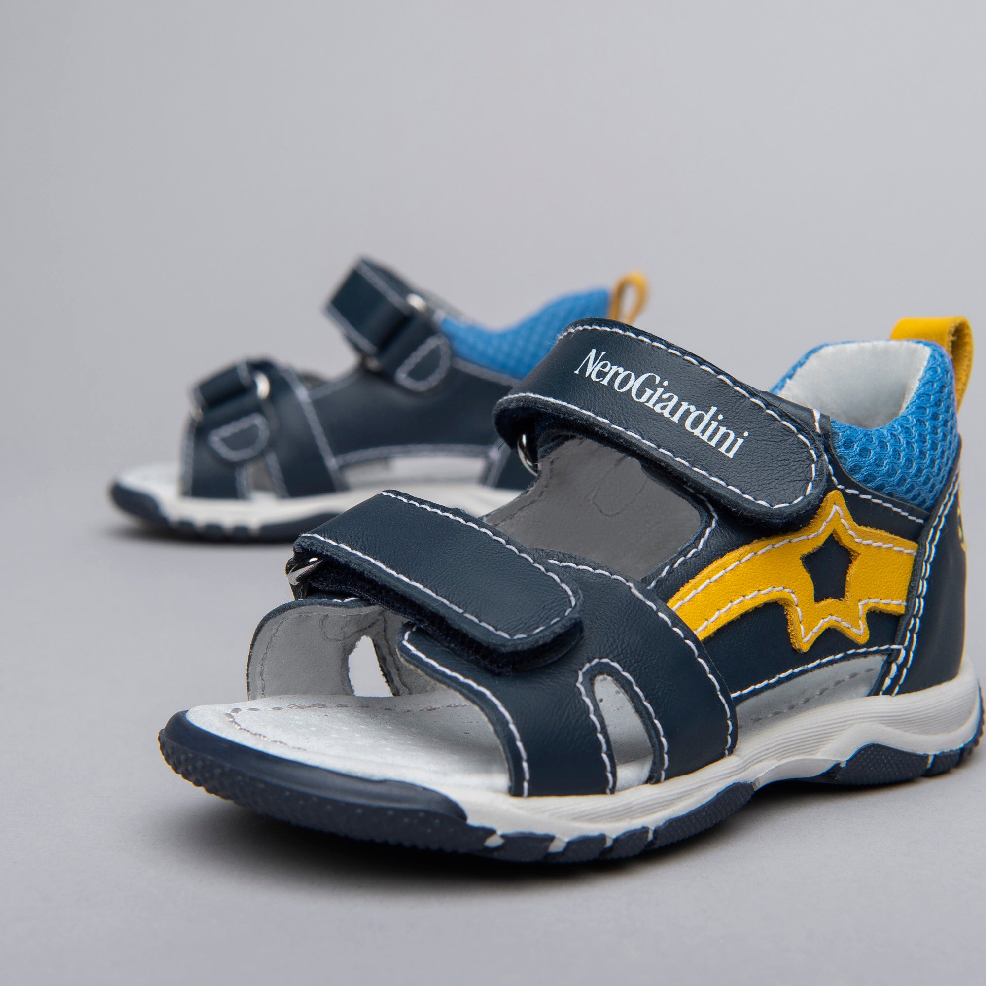 Sandali Kids da Bambino in Pelle e Tela