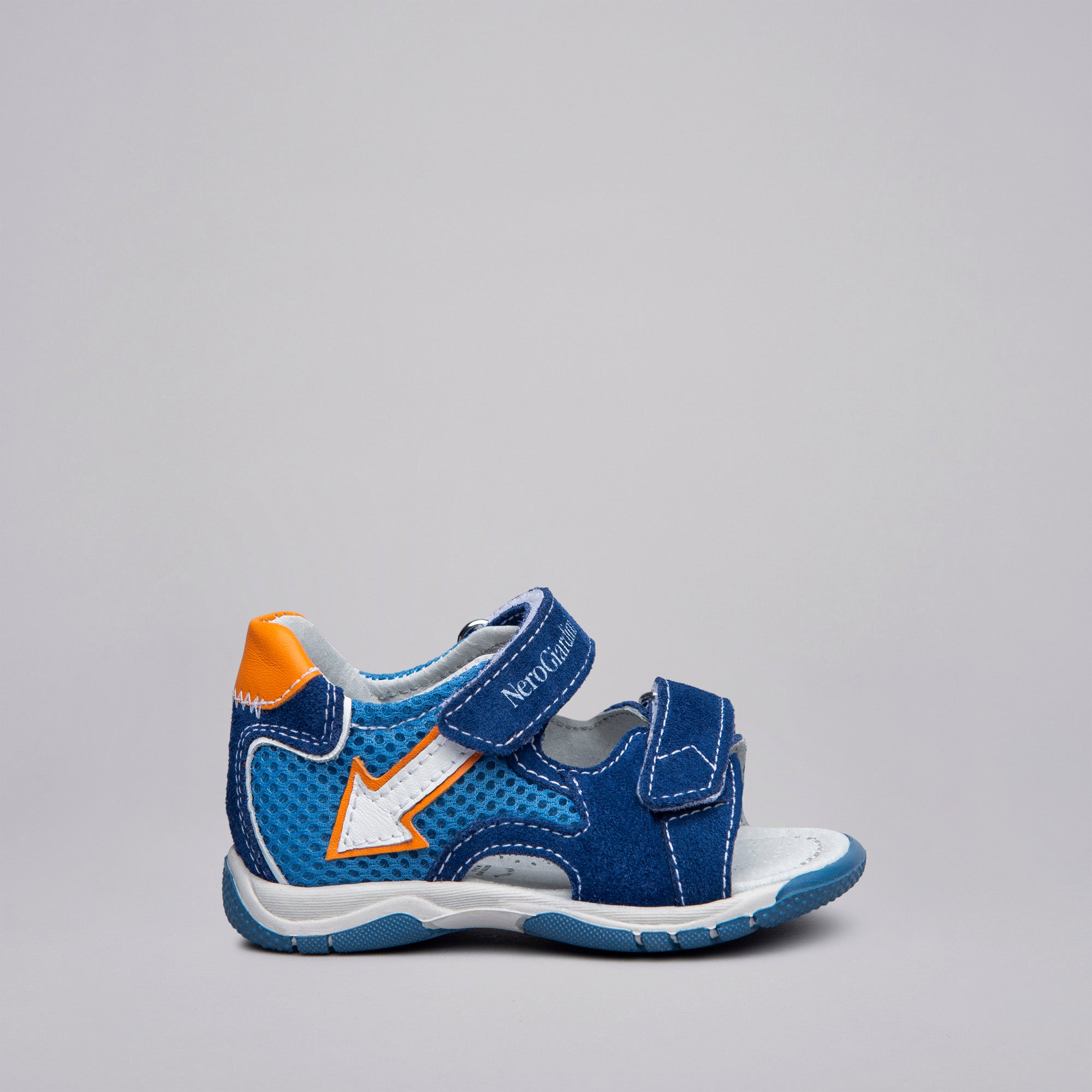 Sandali Kids da Bambino in Camoscio e Tela