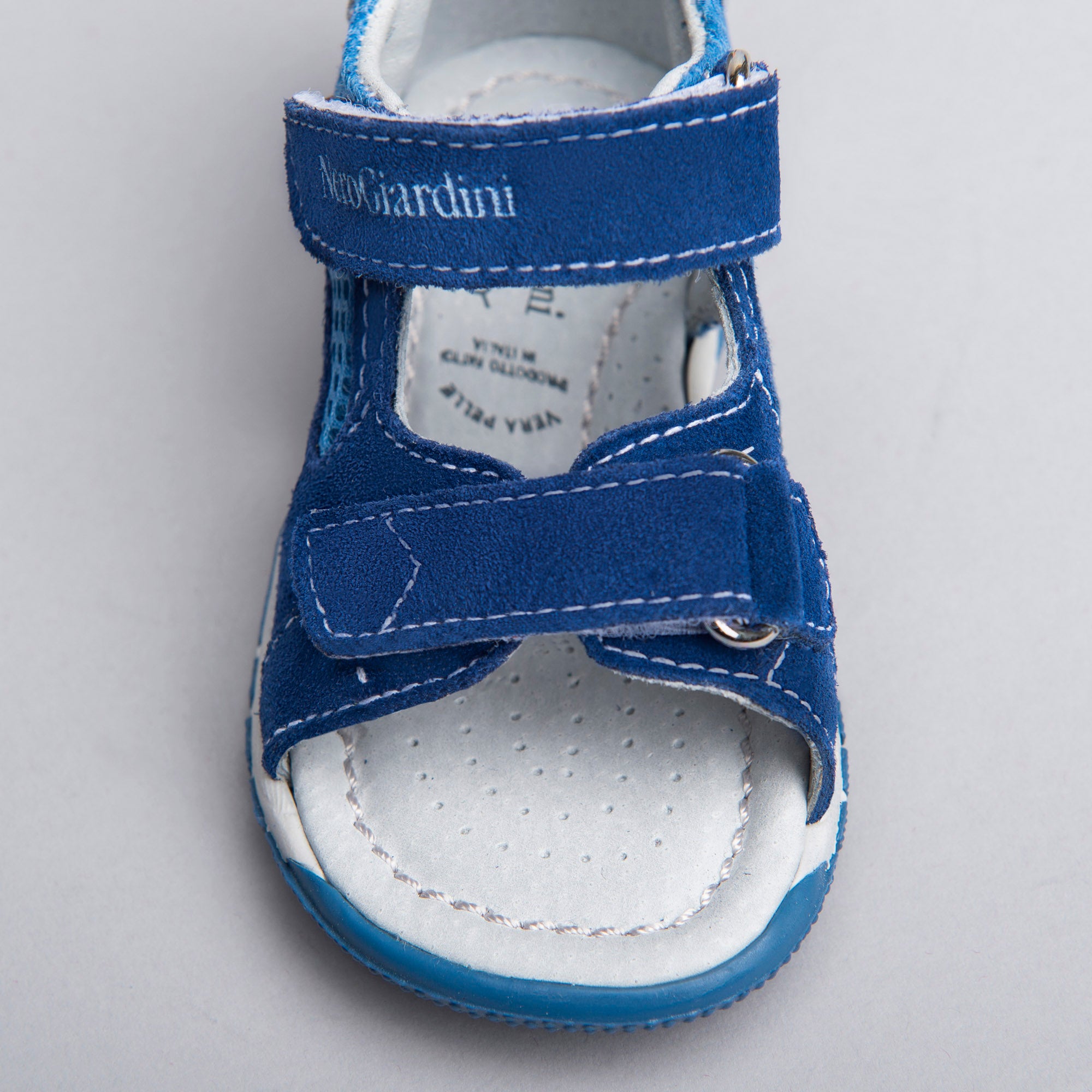Sandali Kids da Bambino in Camoscio e Tela