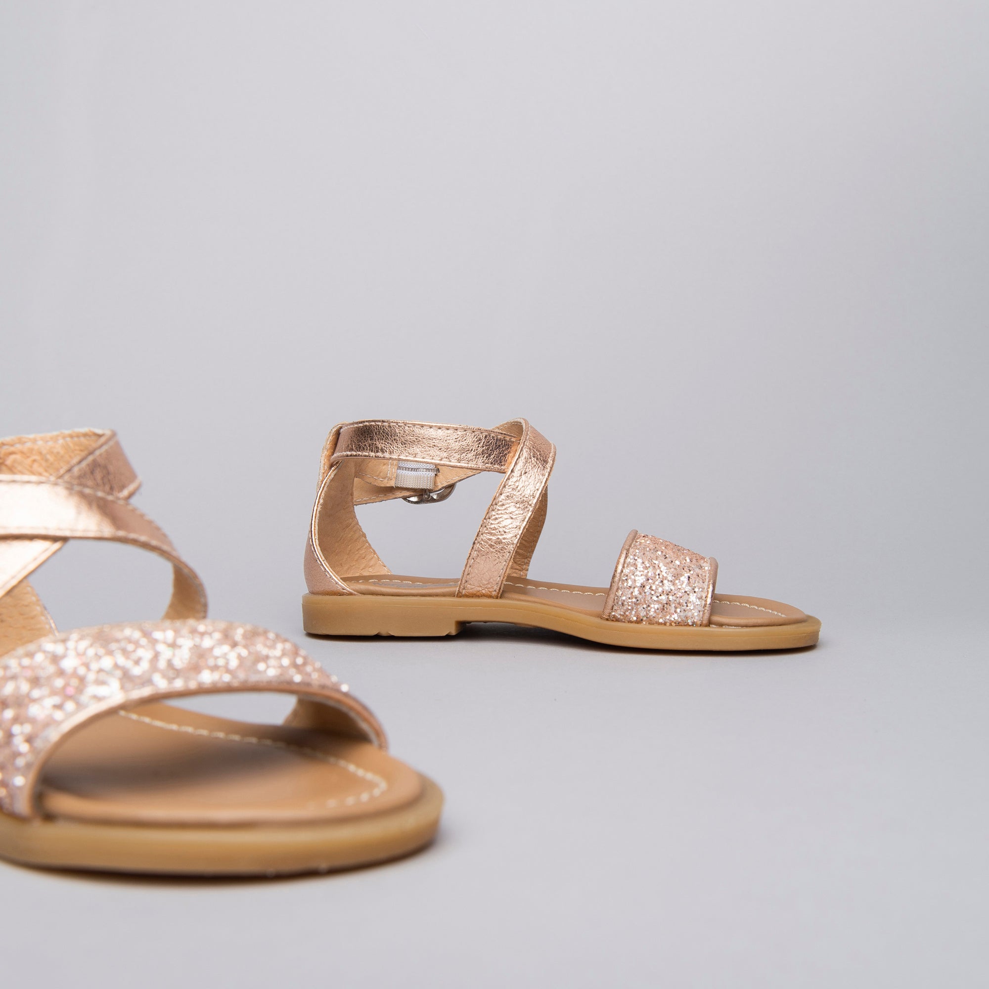 Sandali Kids da Bambina in Pelle e Materiale Tecnico