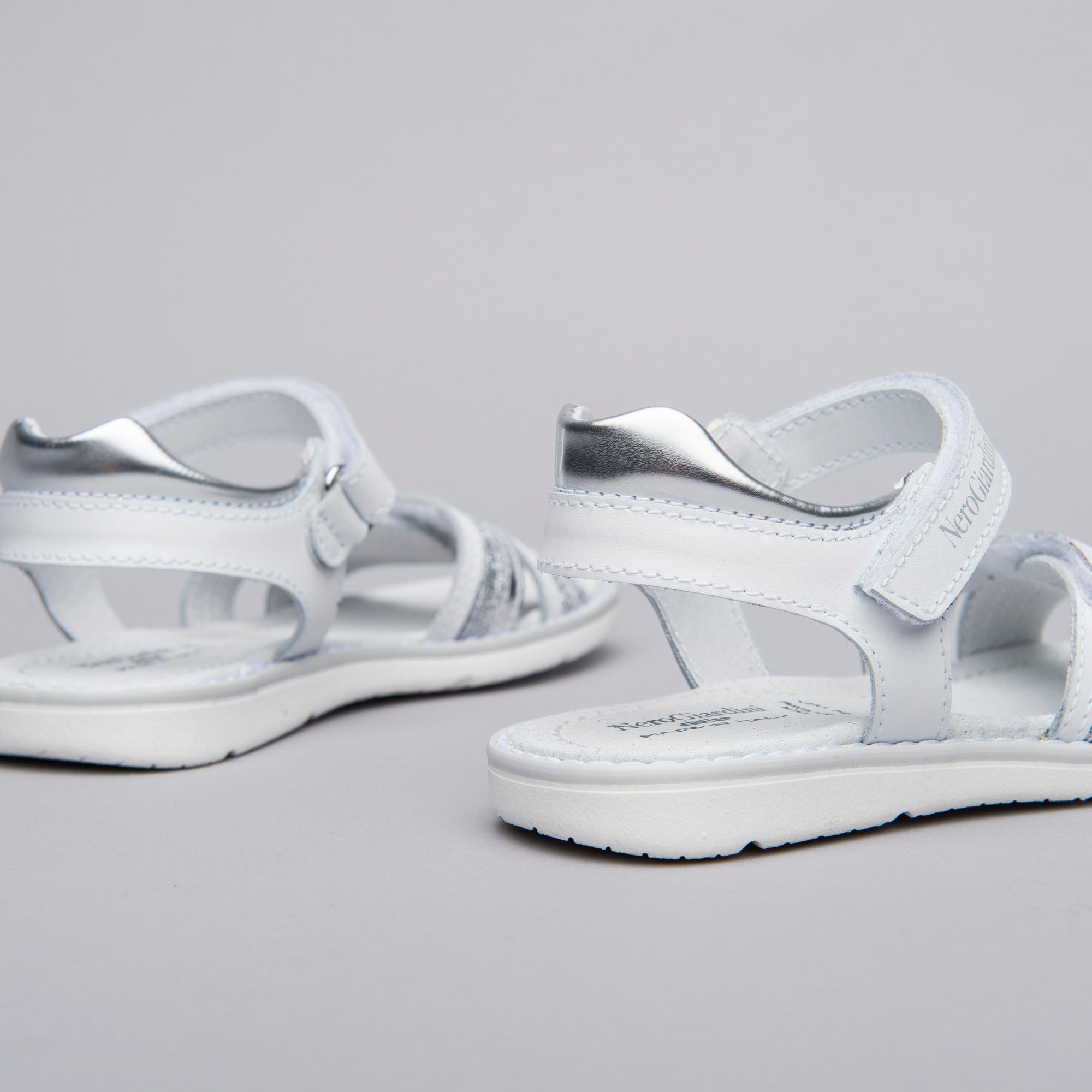 Sandali Kids da Bambina in Pelle e Materiale Tecnico