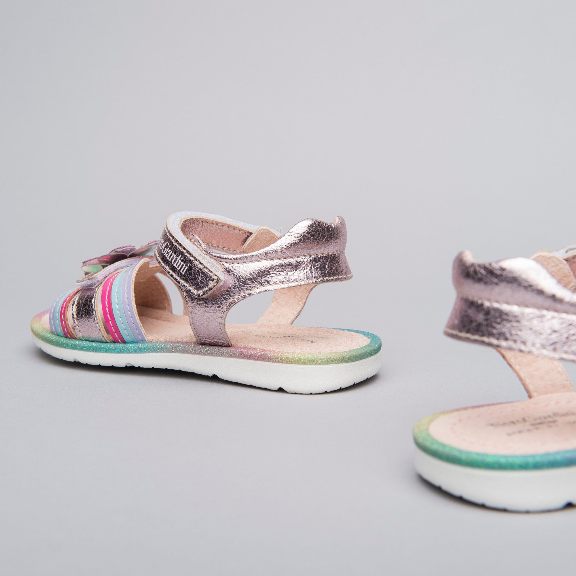 Sandali Kids da Bambina in Pelle e Materiale Tecnico