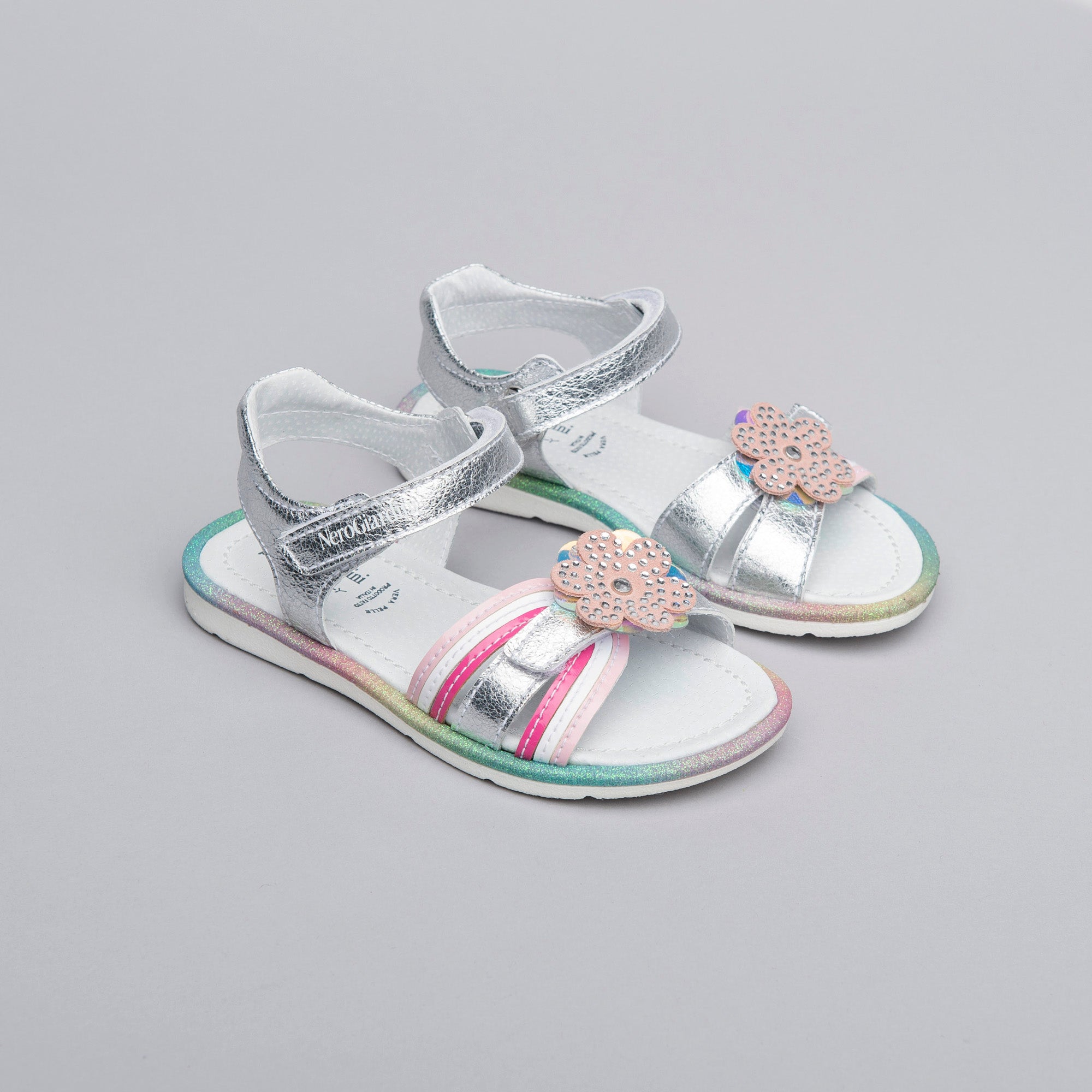 Sandali Kids da Bambina in Pelle e Materiale Tecnico