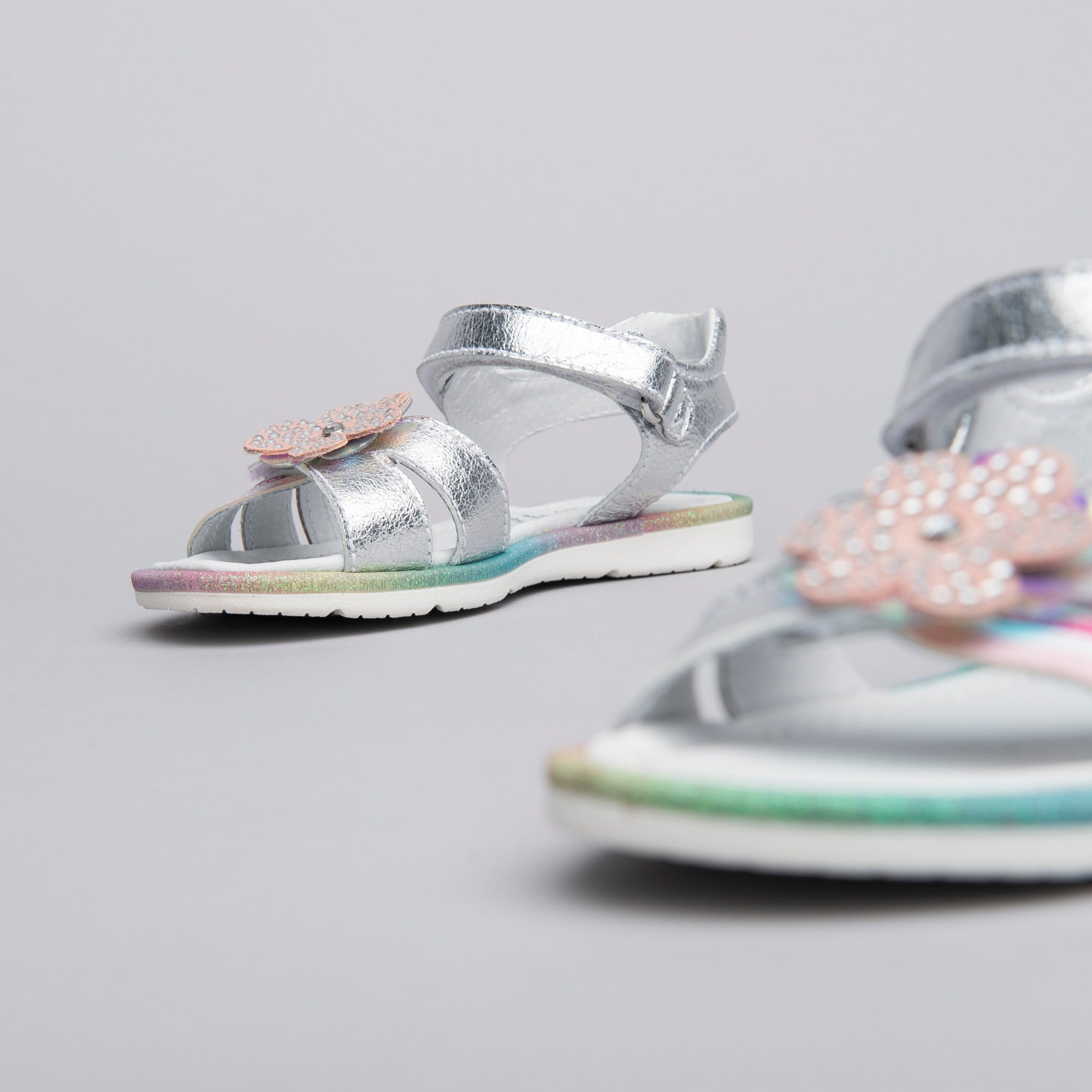 Sandali Kids da Bambina in Pelle e Materiale Tecnico