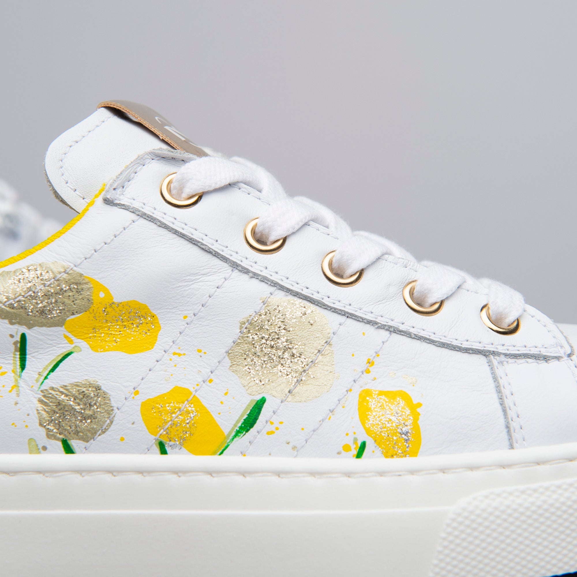 Sneakers Teens da Ragazza in Pelle e Materiale Tecnico