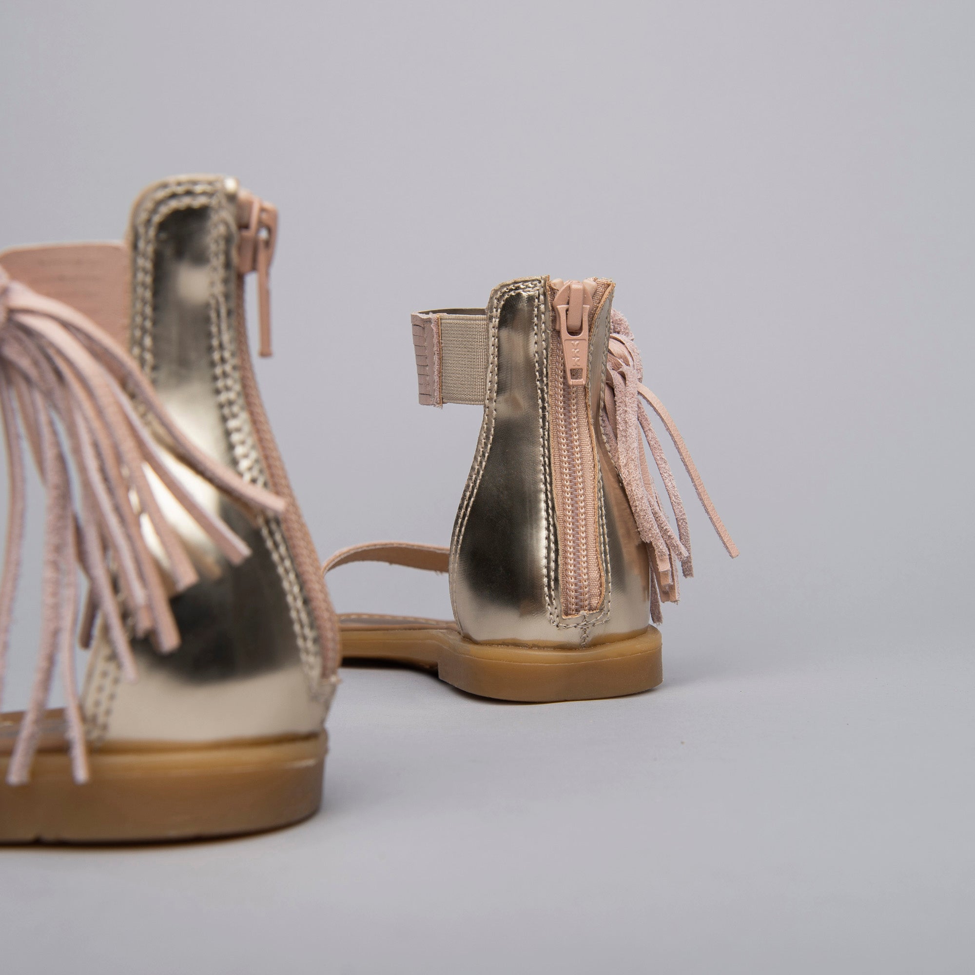 Sandali Teens da Ragazza in Pelle e Materiale Tecnico