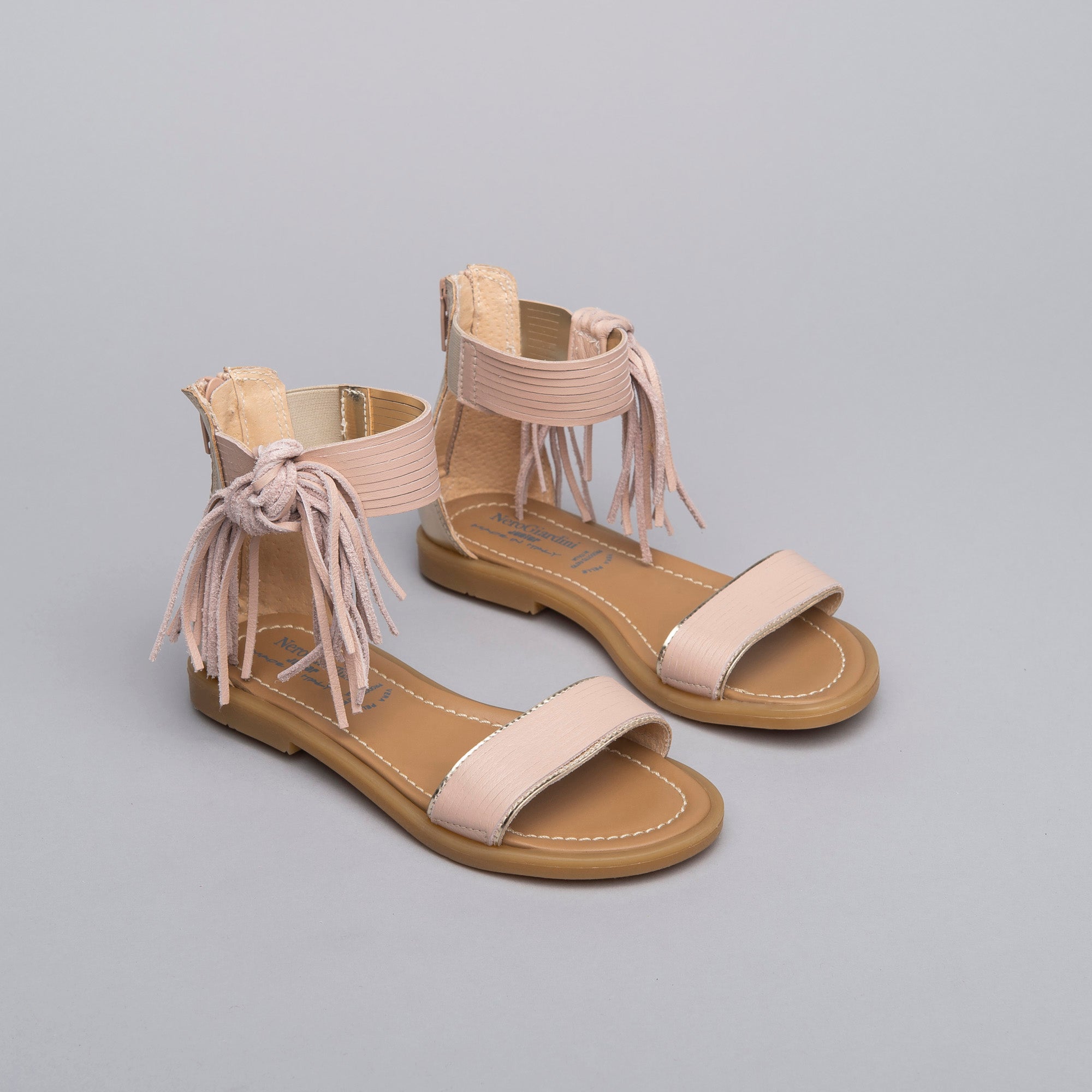 Sandali Teens da Ragazza in Pelle e Materiale Tecnico