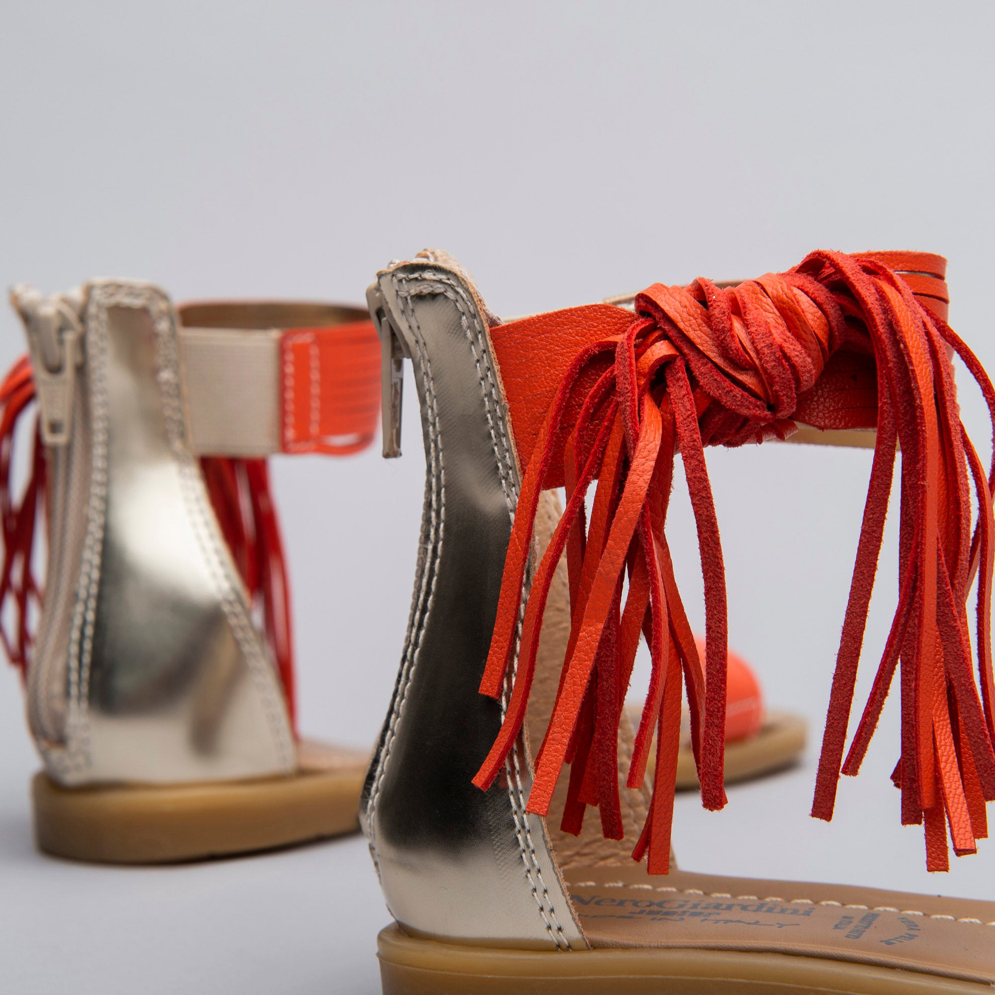 Sandali Teens da Ragazza in Pelle e Materiale Tecnico