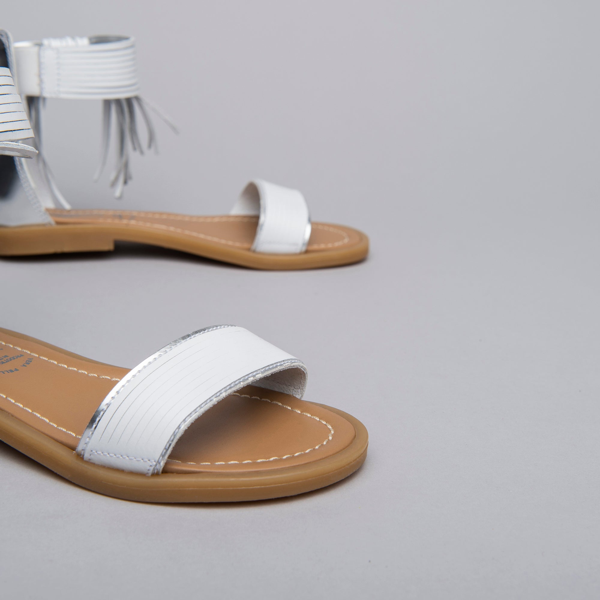 Sandali Teens da Ragazza in Pelle e Materiale Tecnico