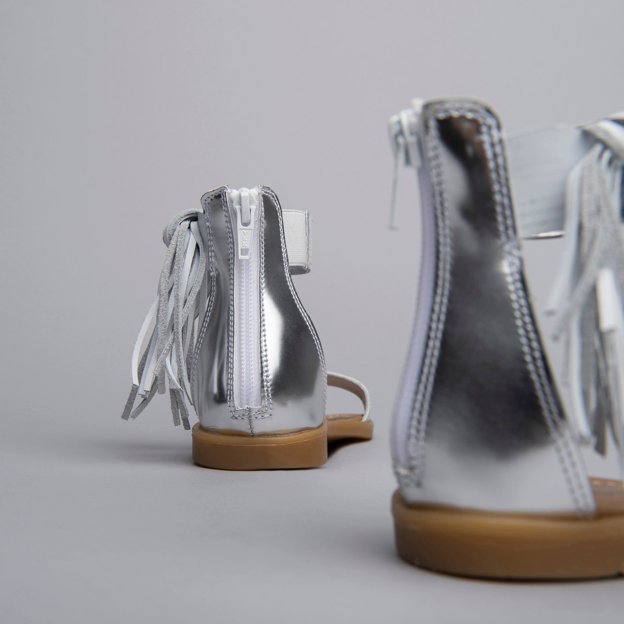 Sandali Teens da Ragazza in Pelle e Materiale Tecnico