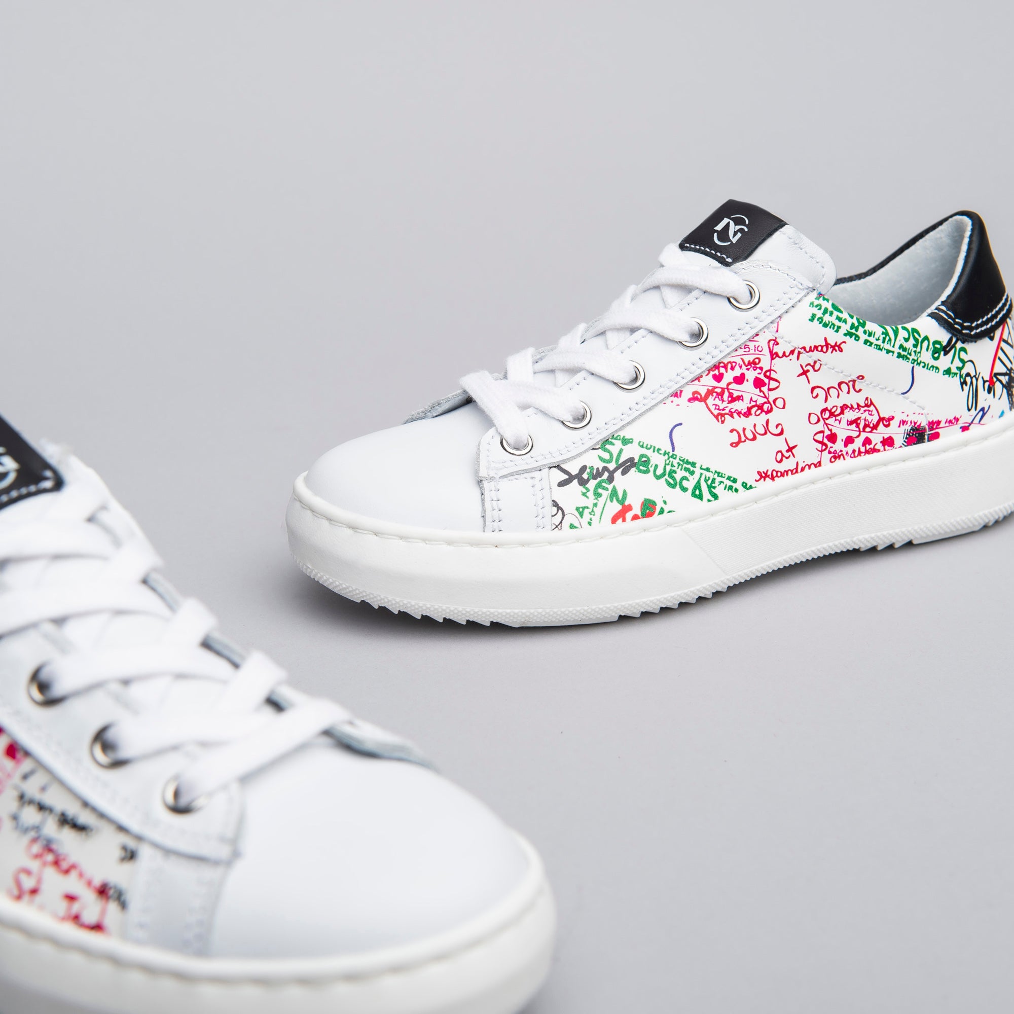 Sneakers Teens da Ragazzo in Pelle e Materiale Tecnico