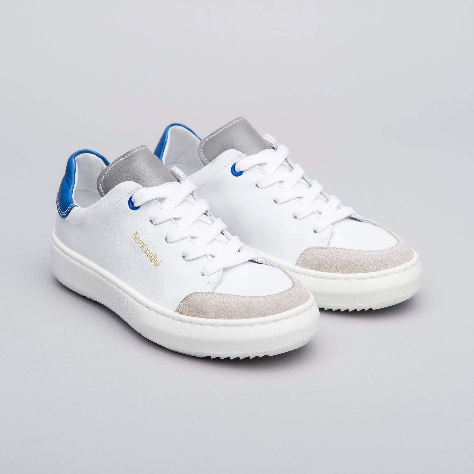 Sneakers Teens da Ragazzo in Pelle e Camoscio