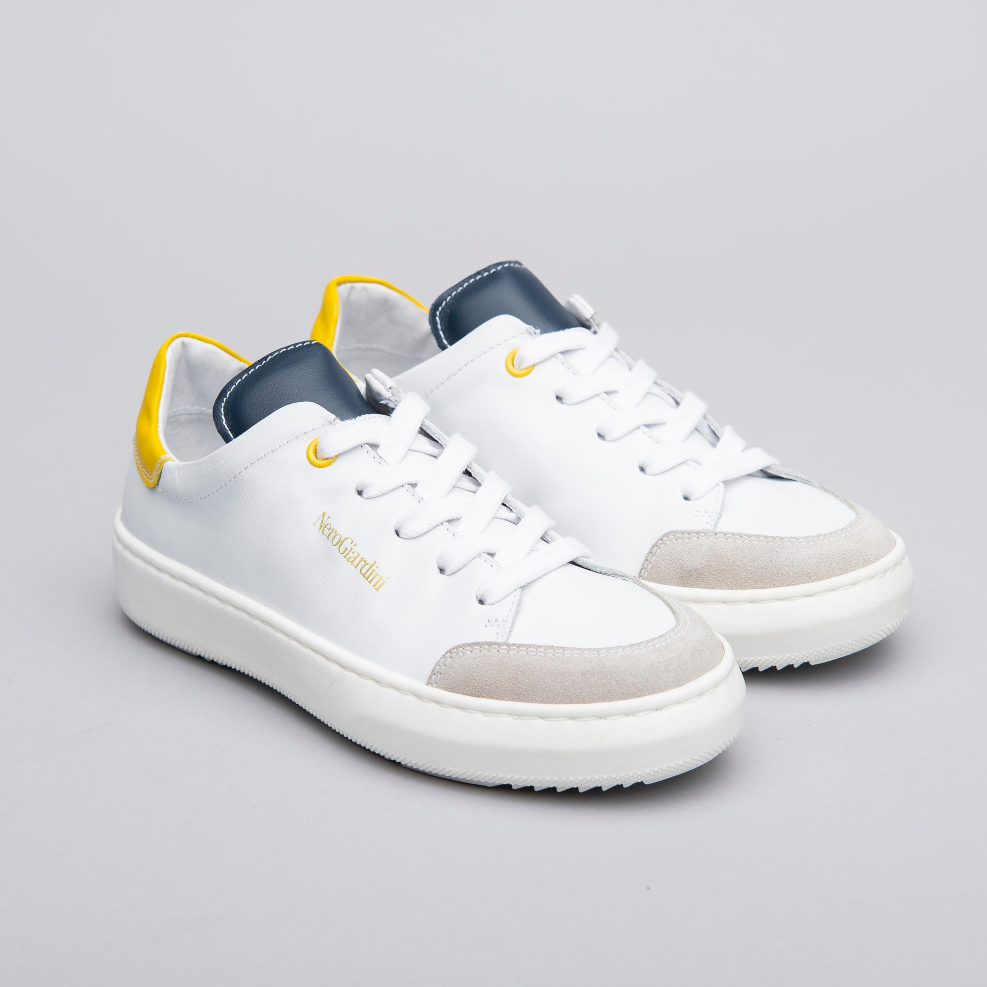 Sneakers Teens da Ragazzo in Pelle e Camoscio