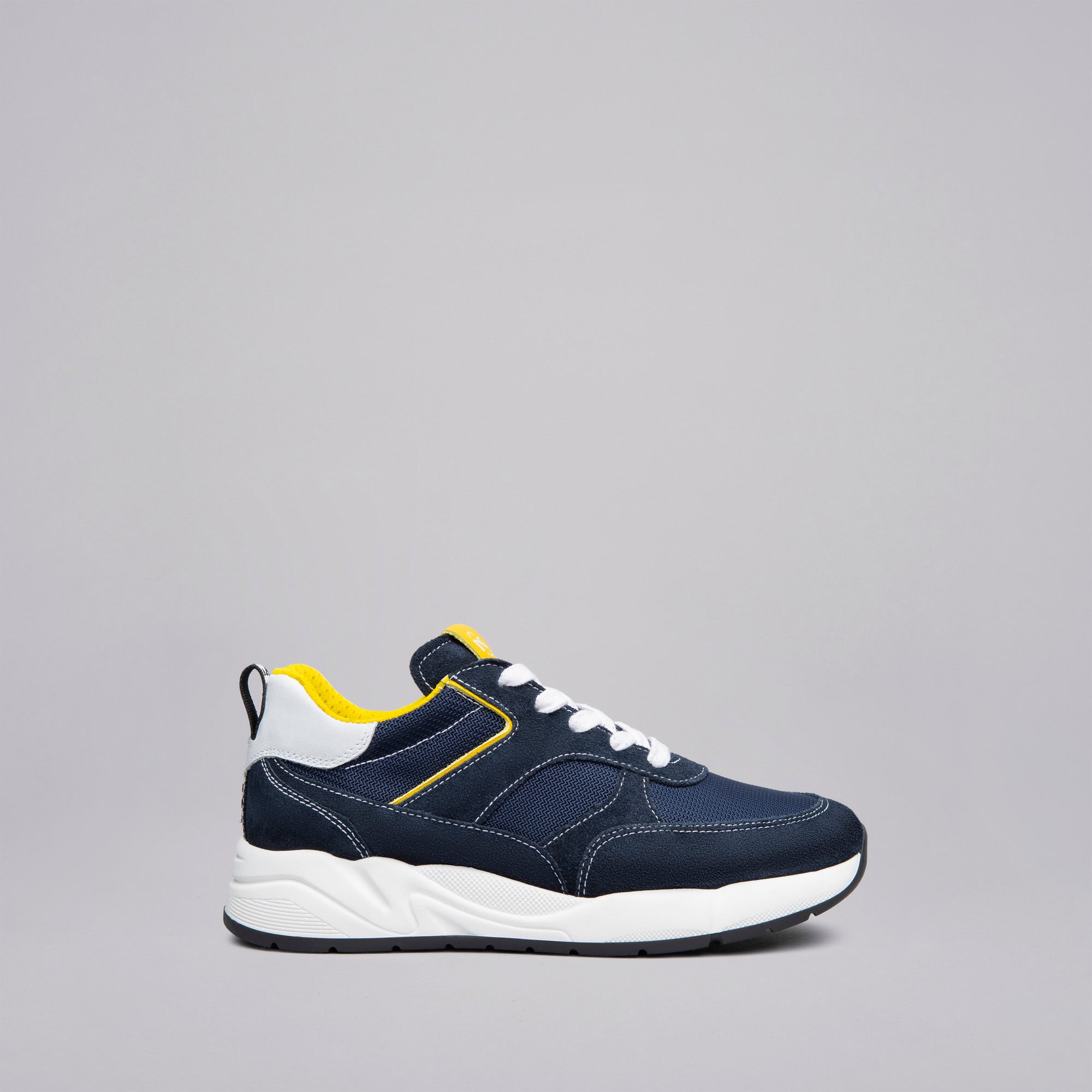Sneakers Teens da Ragazzo in Camoscio, Pelle e Tela