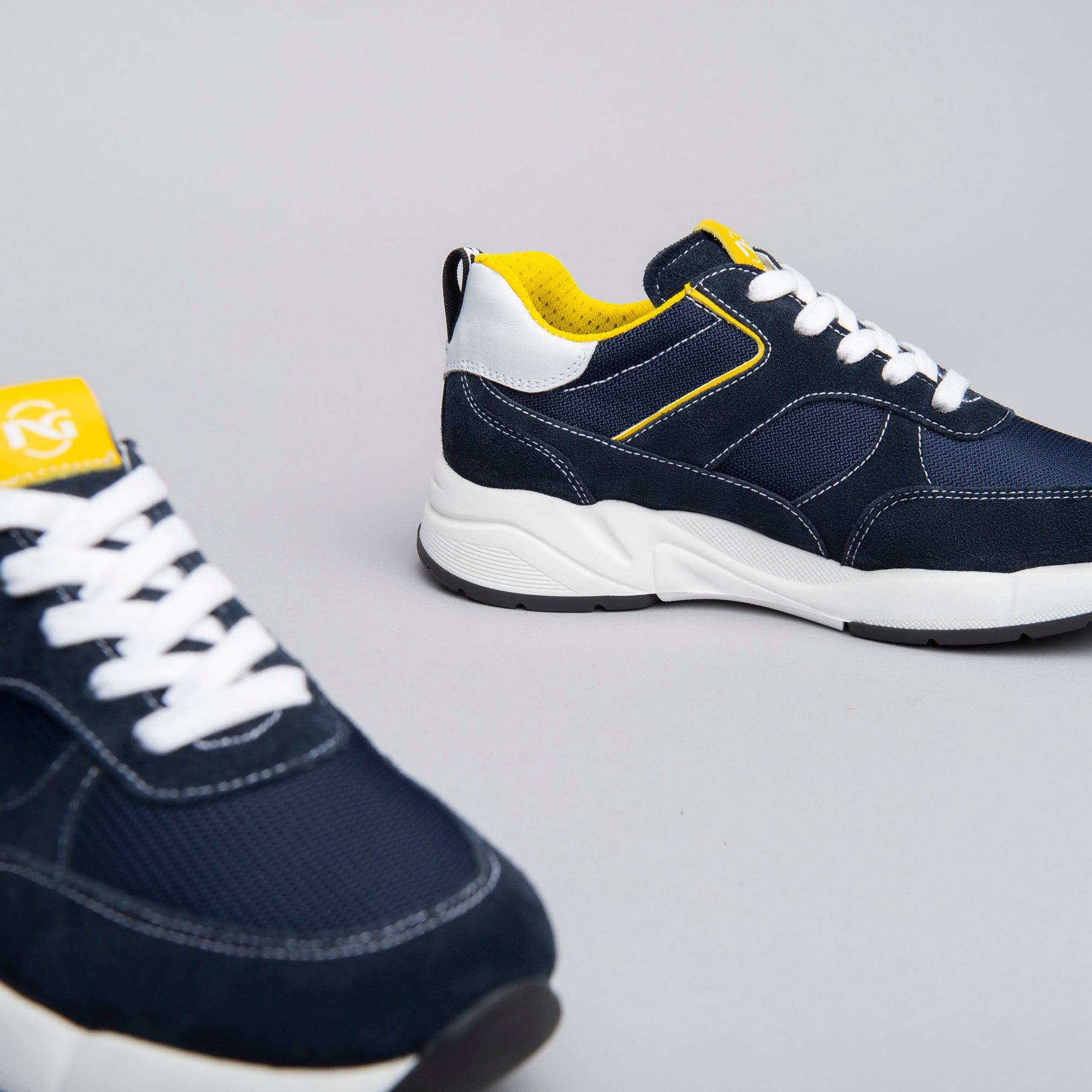 Sneakers Teens da Ragazzo in Camoscio, Pelle e Tela