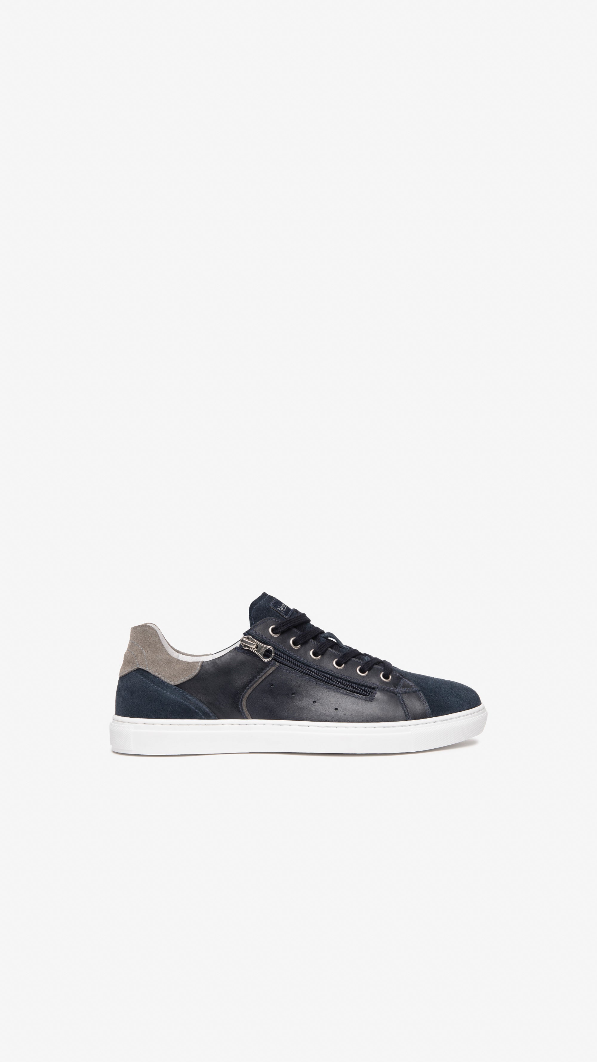 Sneakers Uomo in Pelle e Camoscio