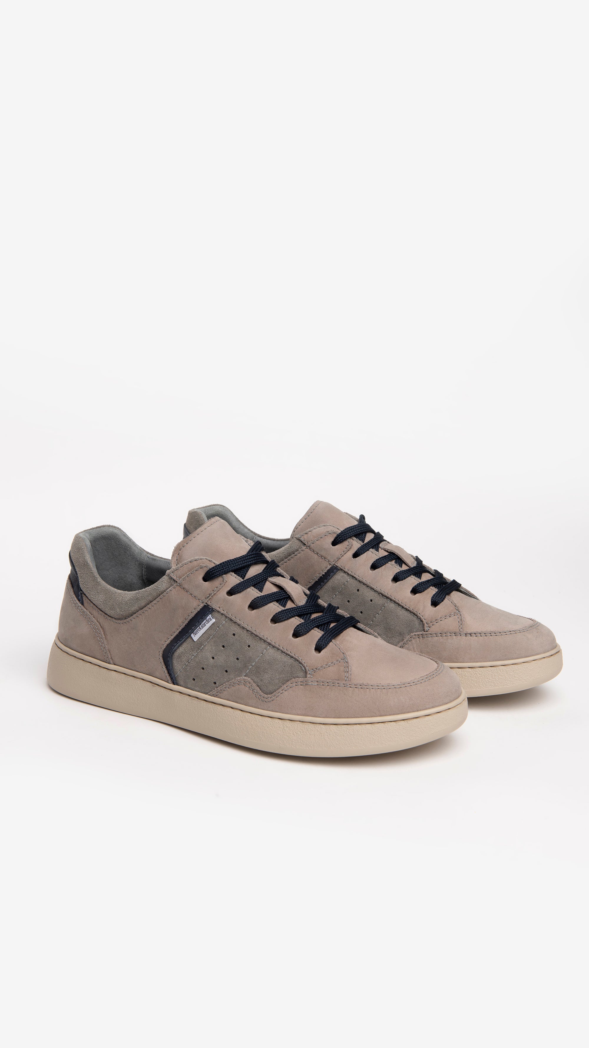Sneakers Uomo in Pelle e Camoscio