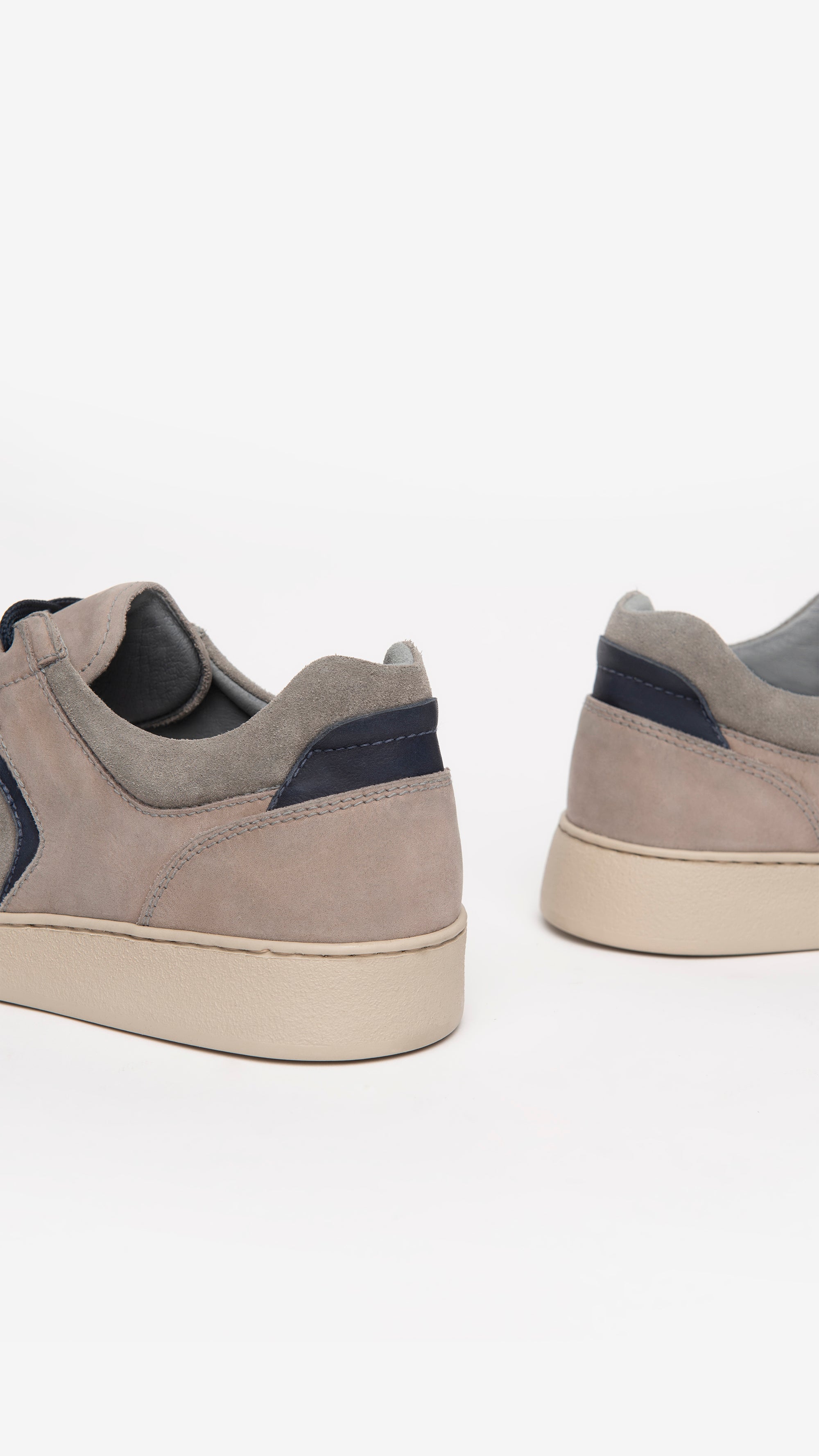 Sneakers Uomo in Pelle e Camoscio