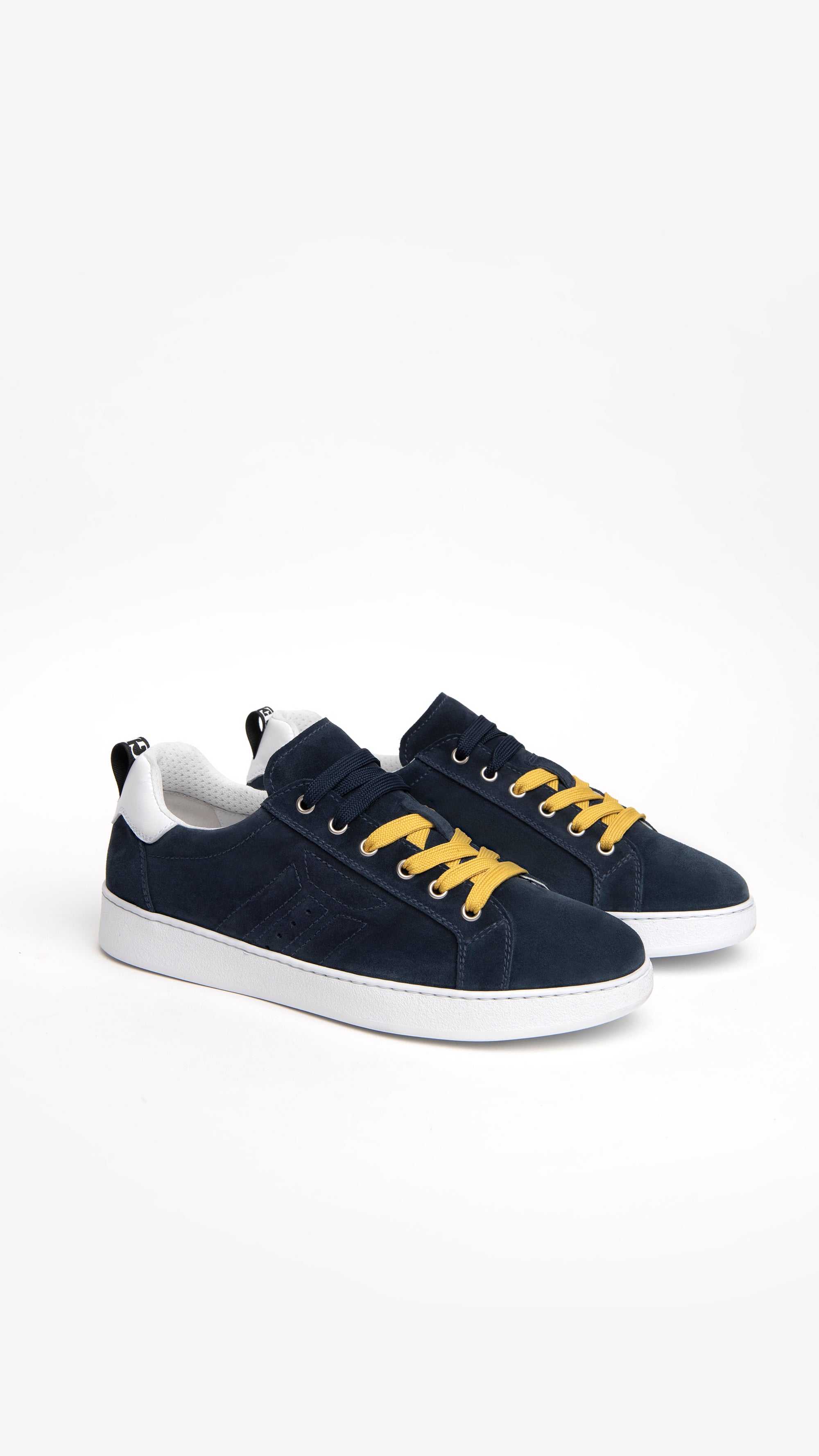Sneakers Uomo in Pelle e Camoscio
