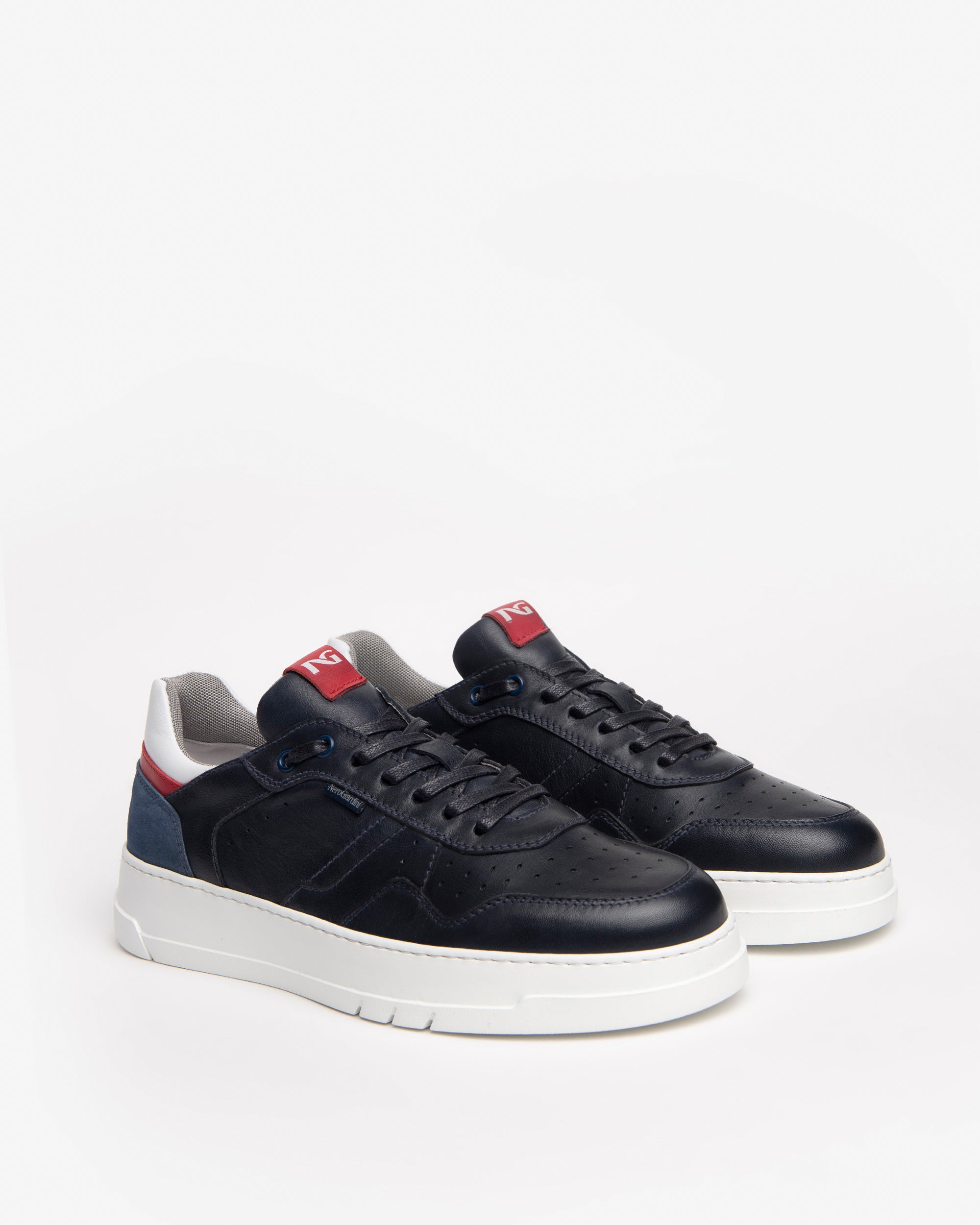 Sneakers Uomo in Pelle e Camoscio