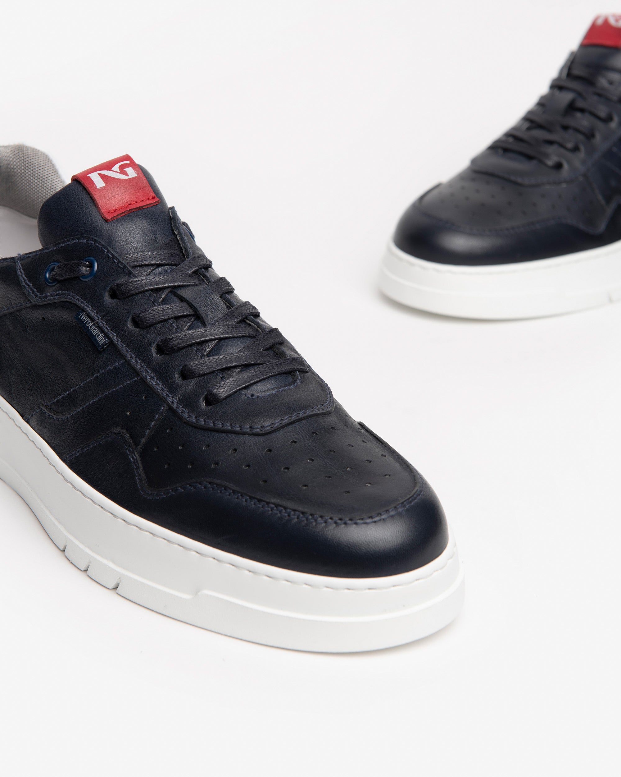 Sneakers Uomo in Pelle e Camoscio