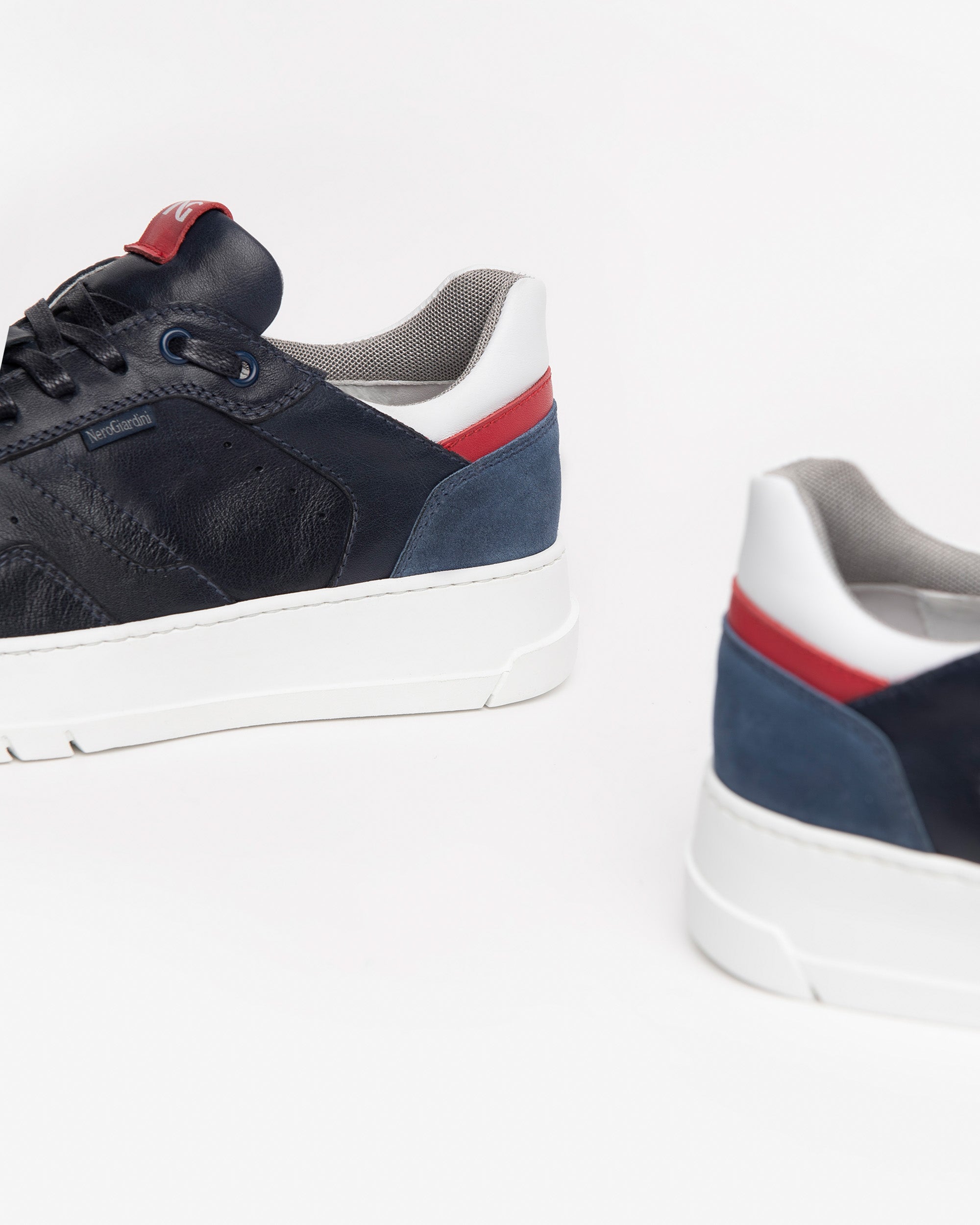Sneakers Uomo in Pelle e Camoscio