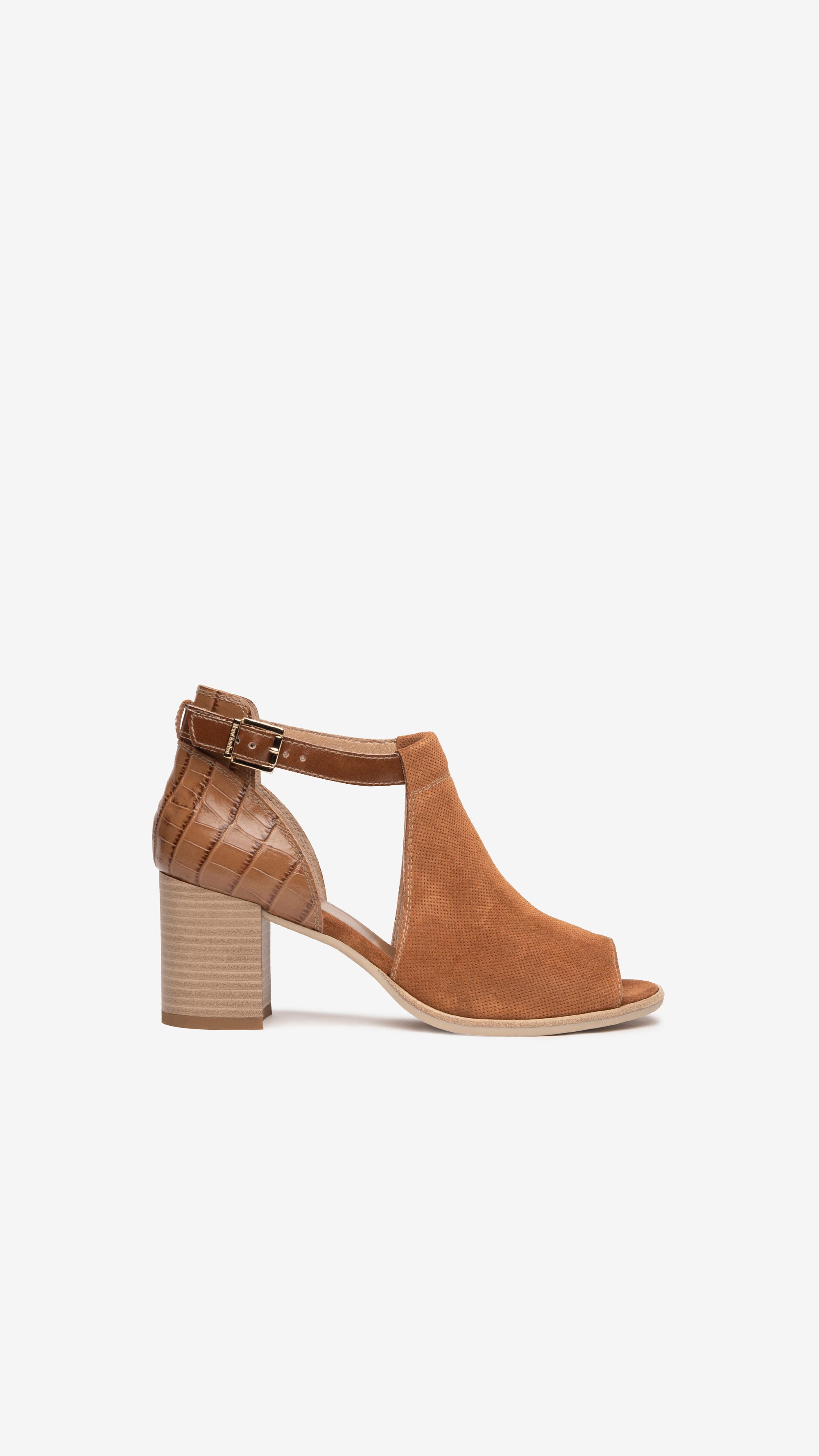 Tronchetti Donna in Pelle e Camoscio