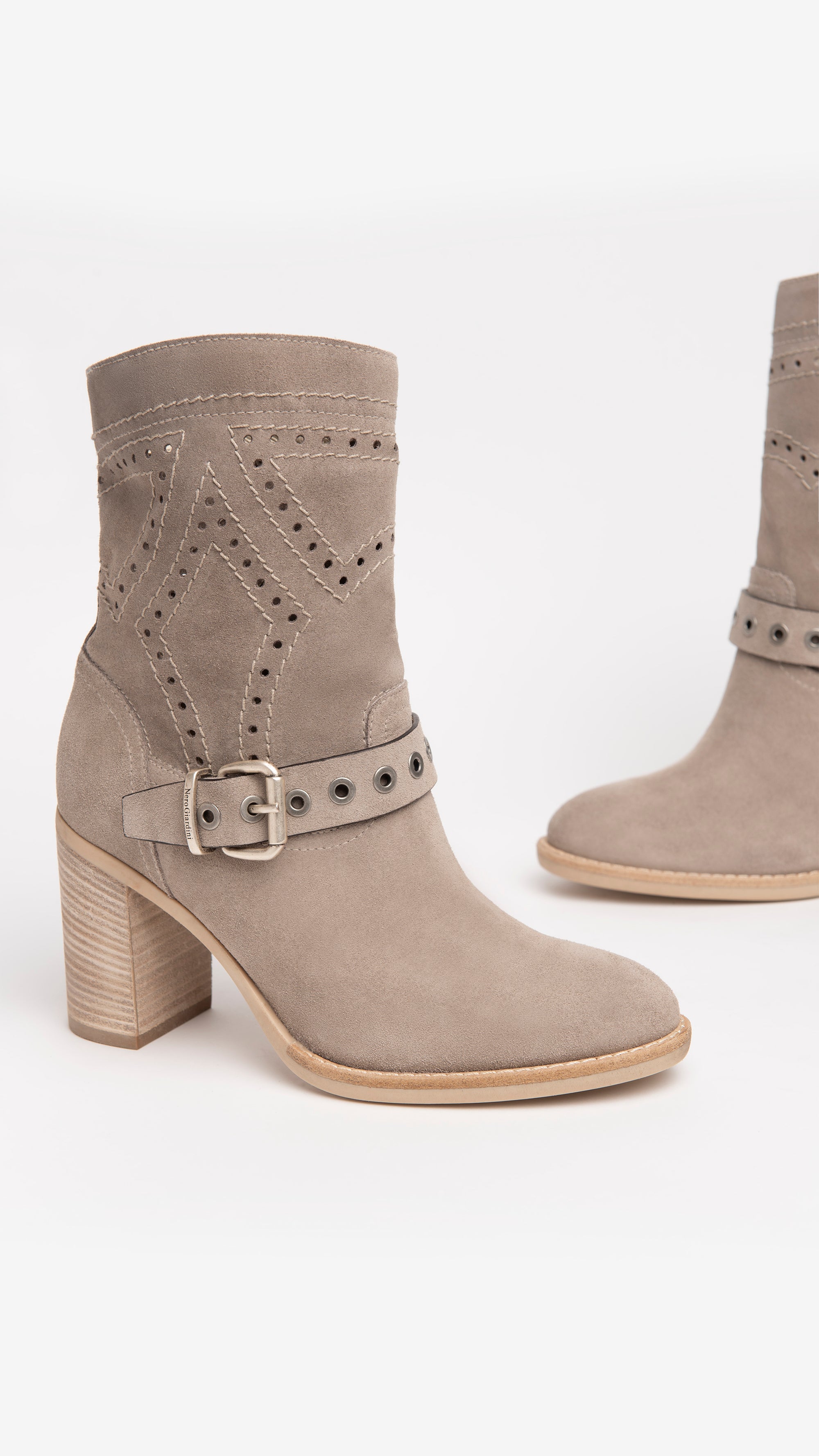 Stivaletti Donna in Camoscio