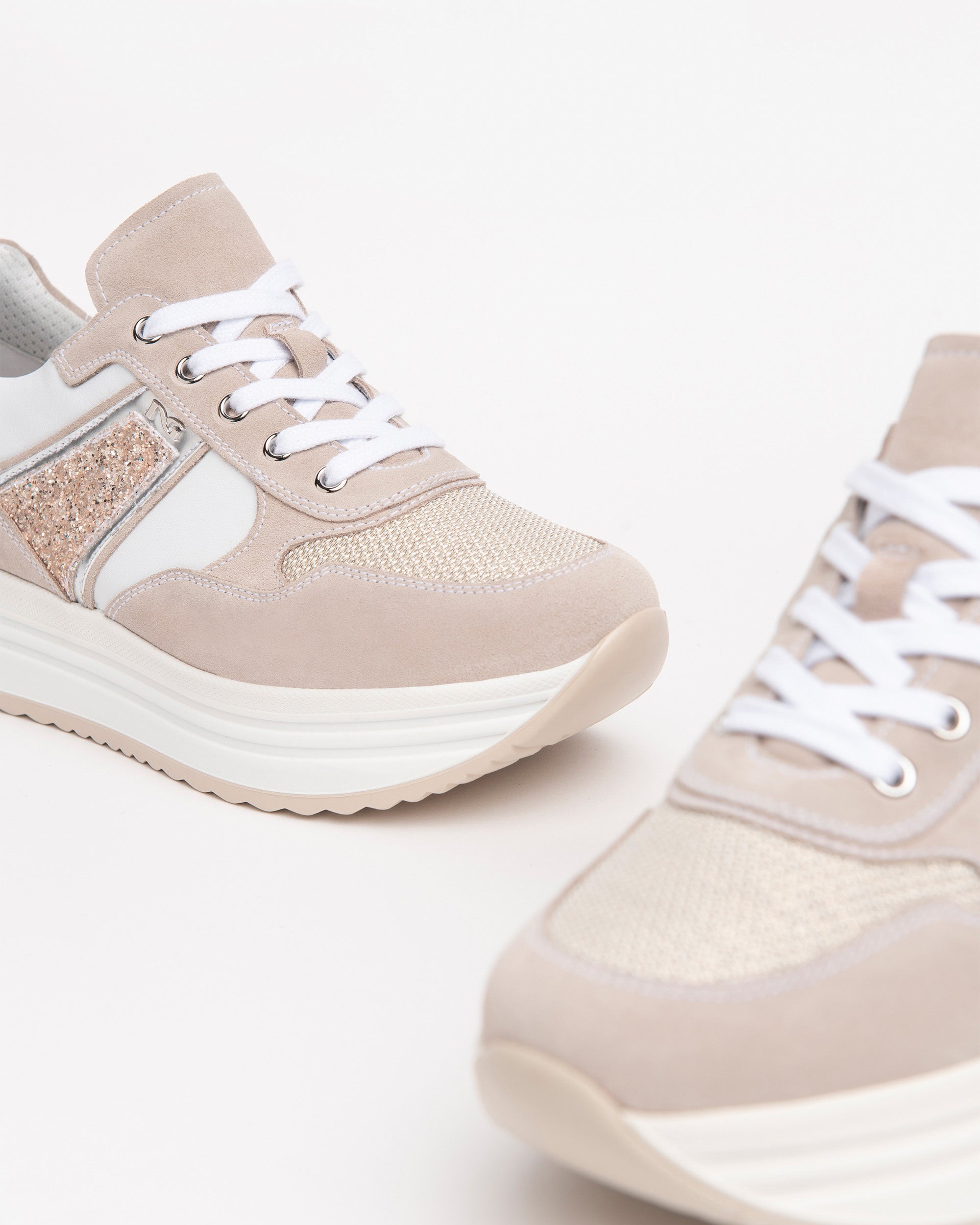 Women’s Leather and Suede Sneakers