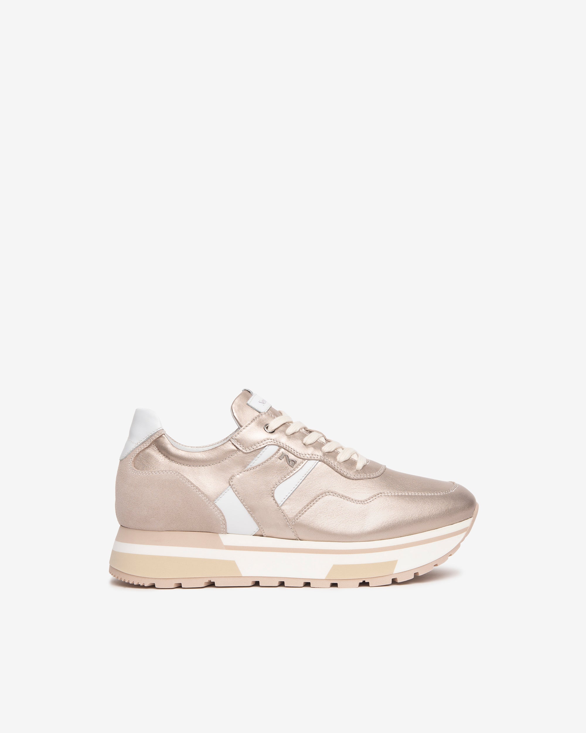 Sneakers Dames in Leder en Suède