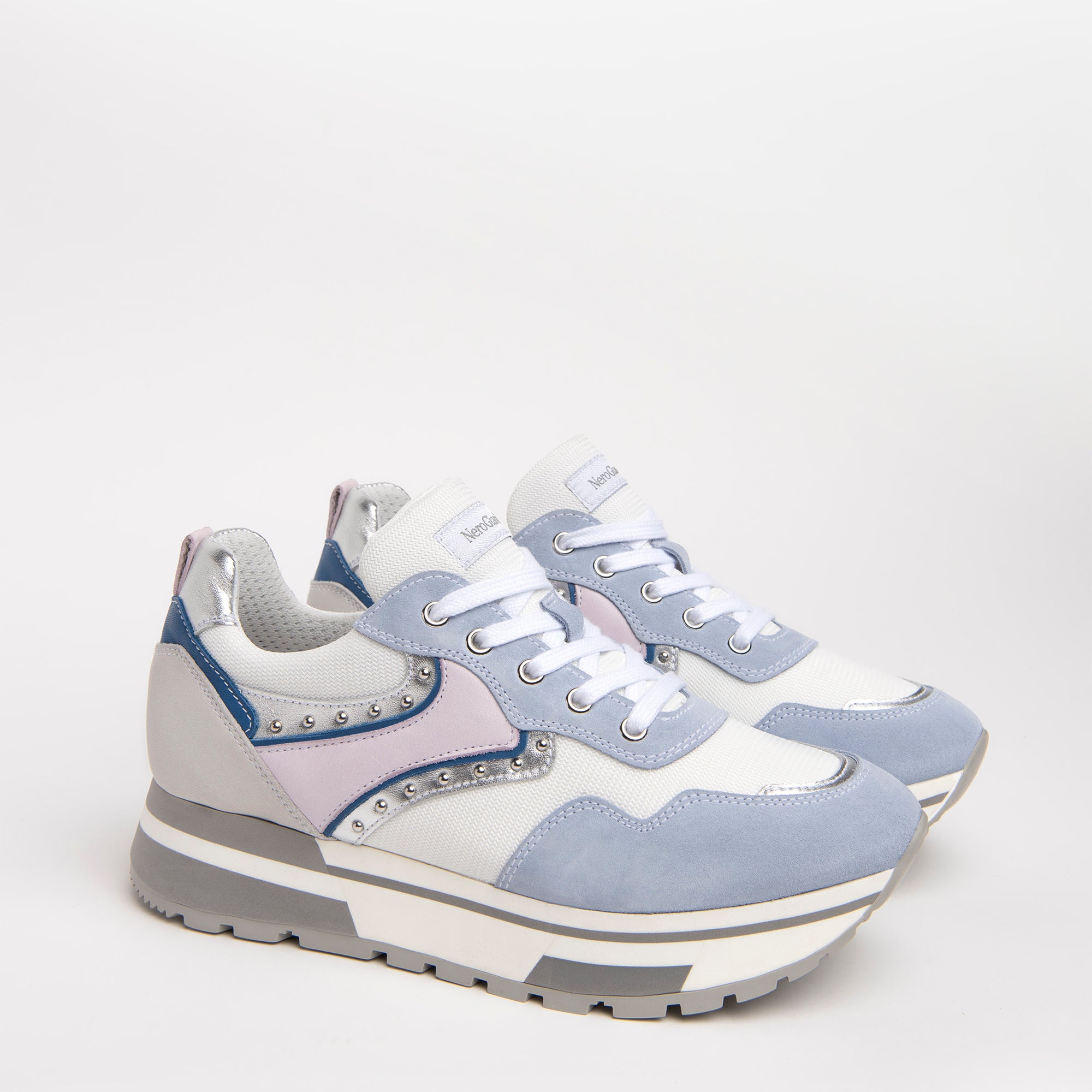 Sneakers Donna in Pelle e Camoscio