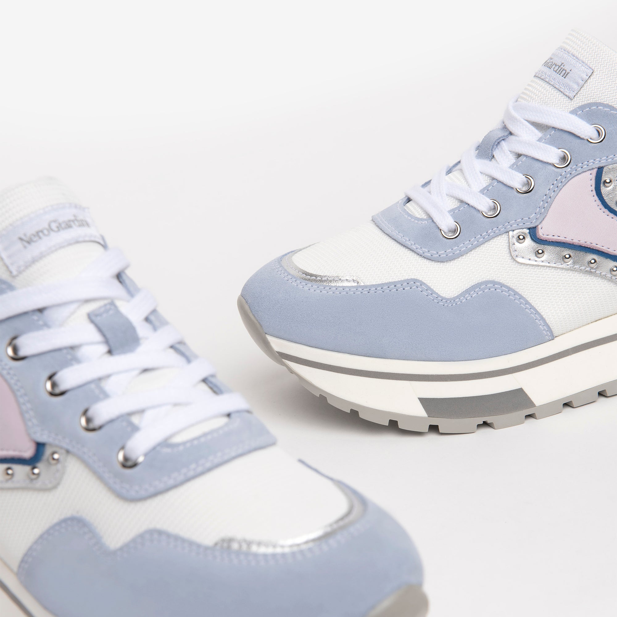 Sneakers Donna in Pelle e Camoscio