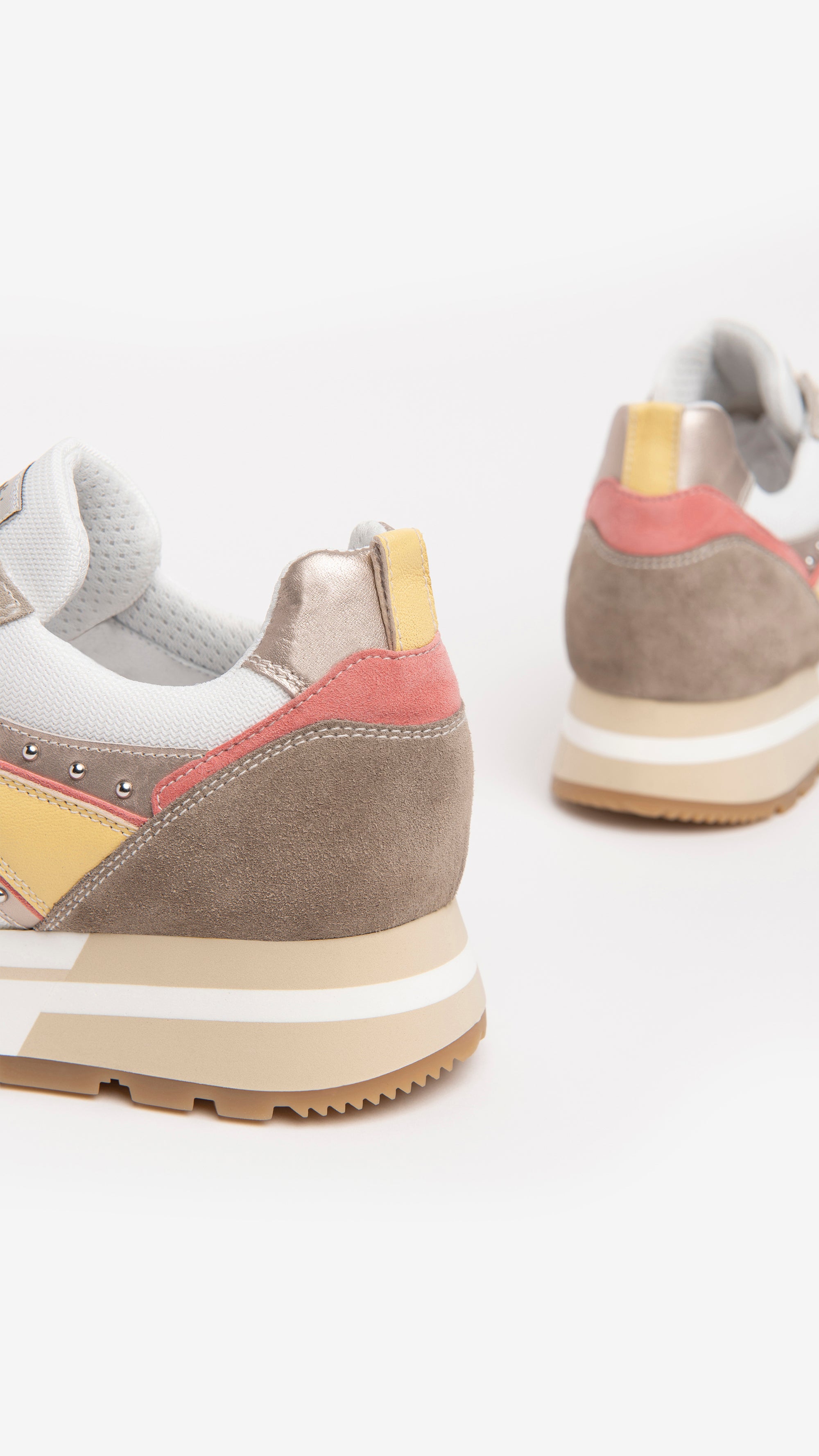 Sneakers Donna in Pelle e Camoscio