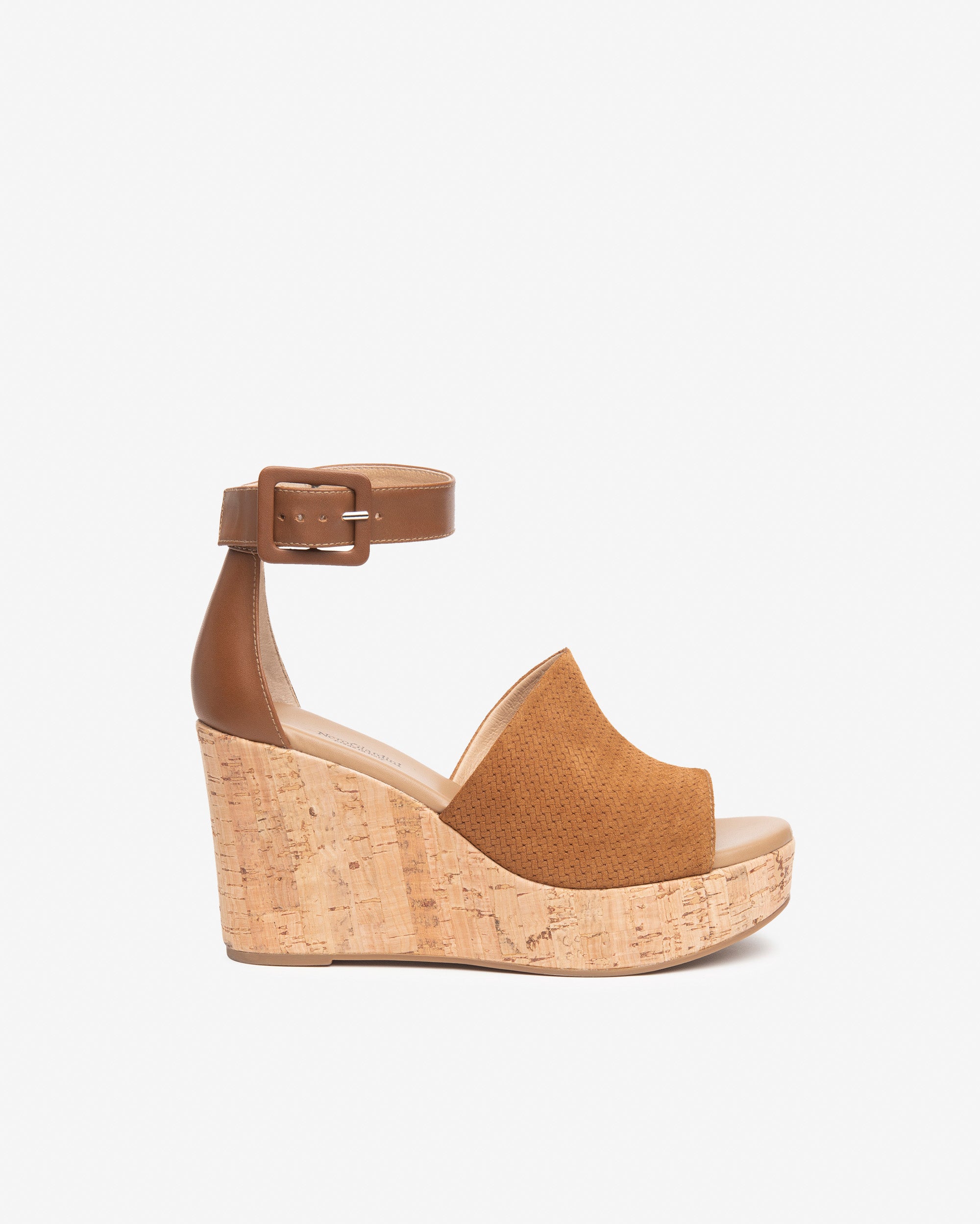 Damensandalen aus Veloursleder