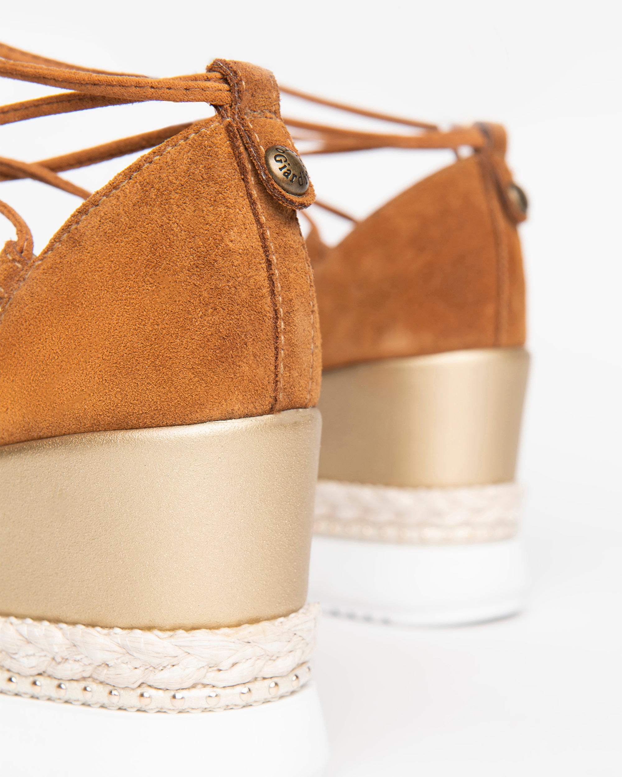 Damensandalen aus Veloursleder