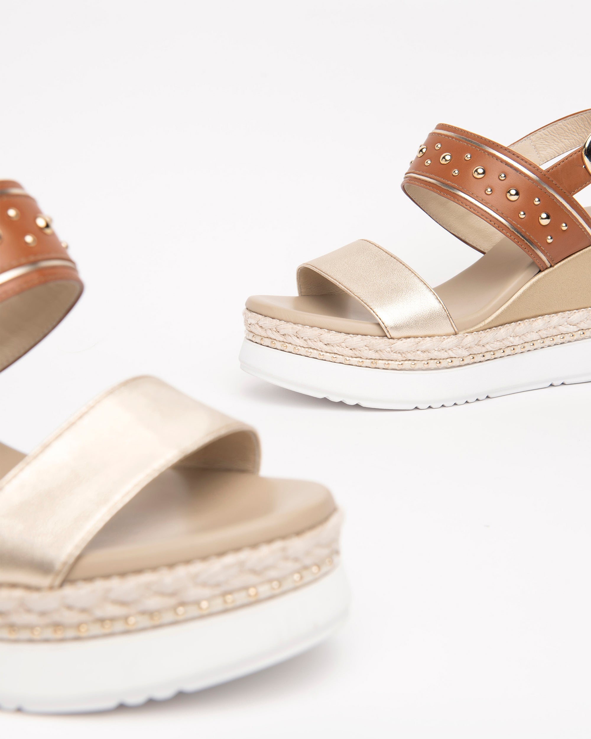 Damen Ledersandalen