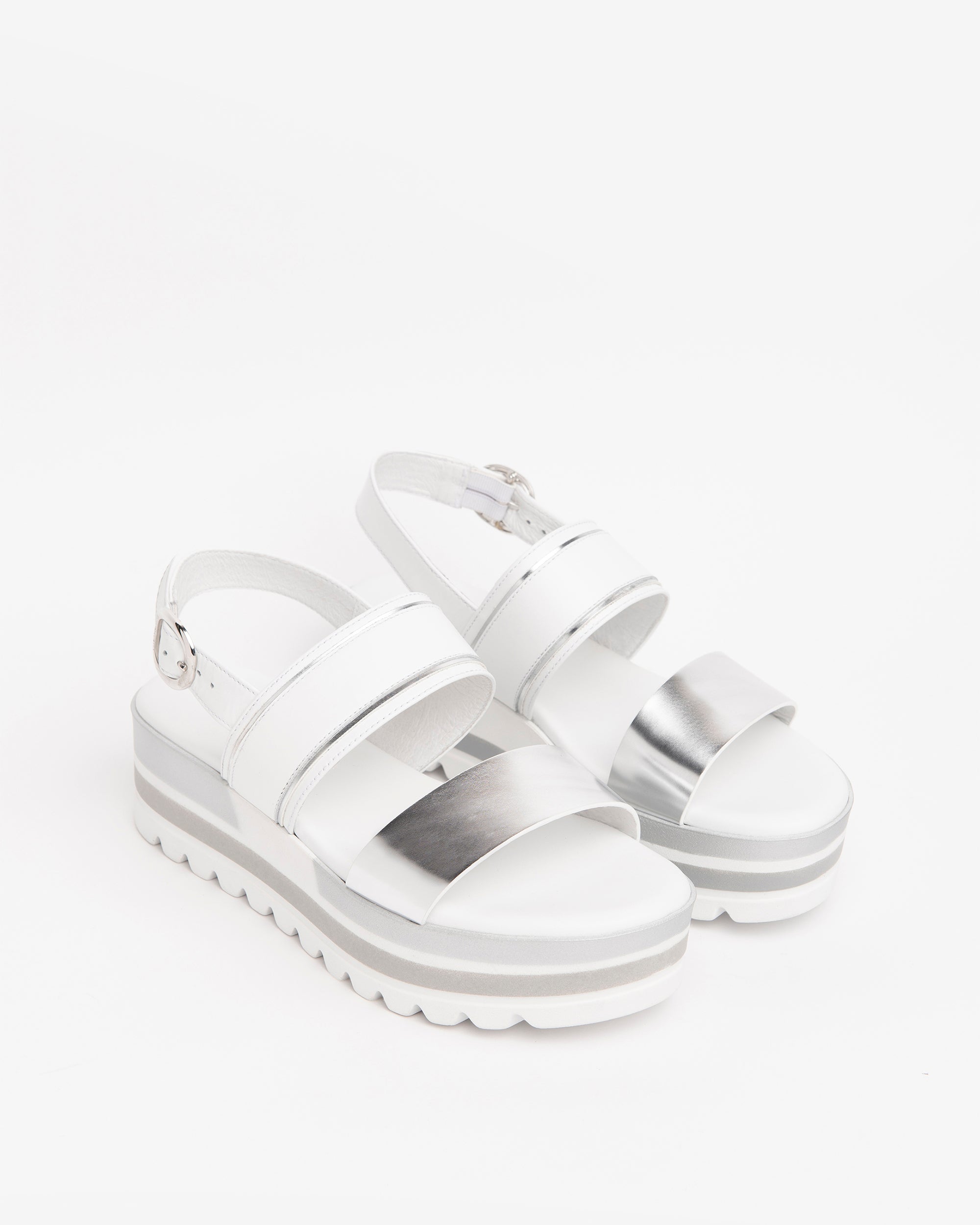 Sandali Donna in Pelle e Materiale Tecnico