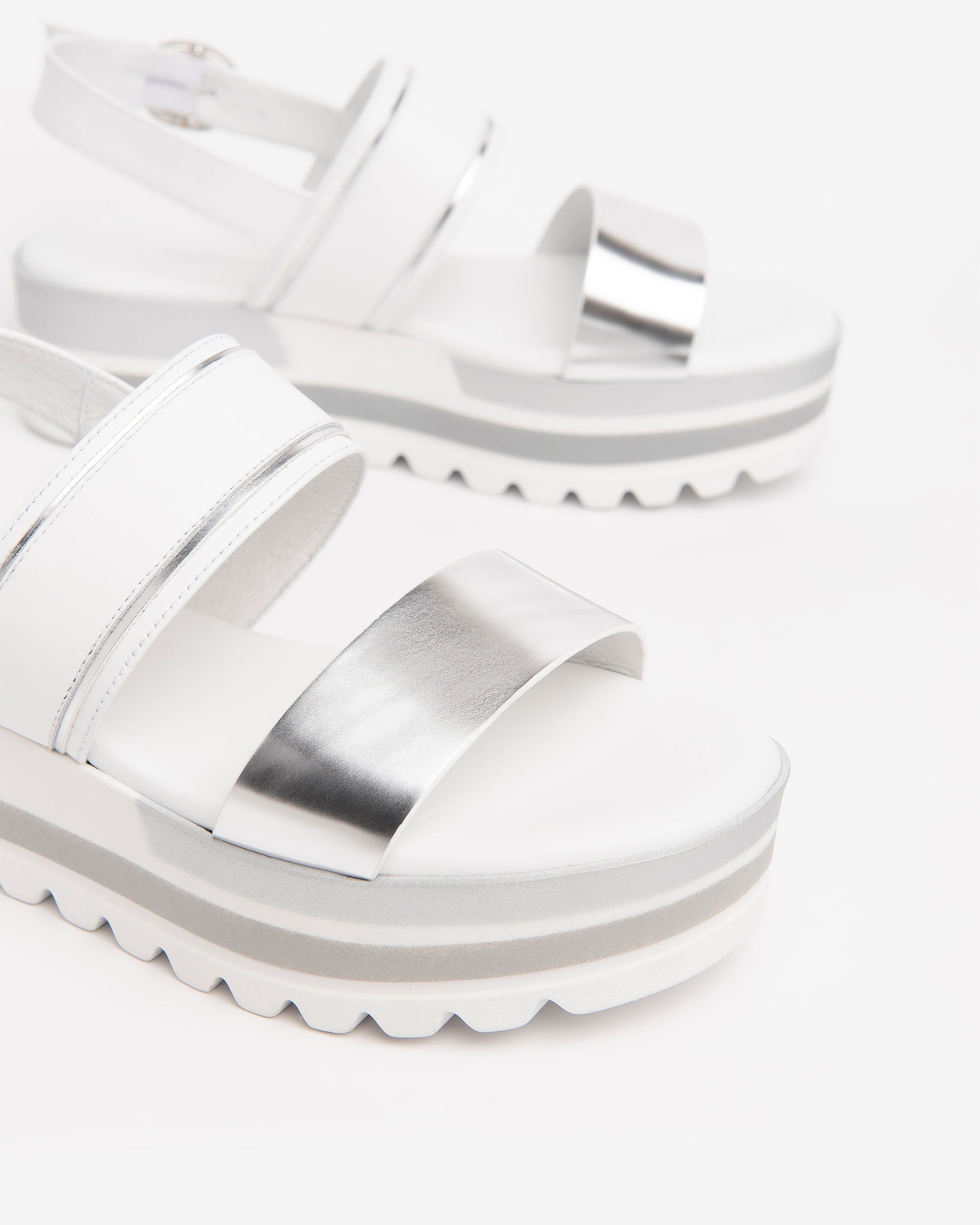 Sandali Donna in Pelle e Materiale Tecnico