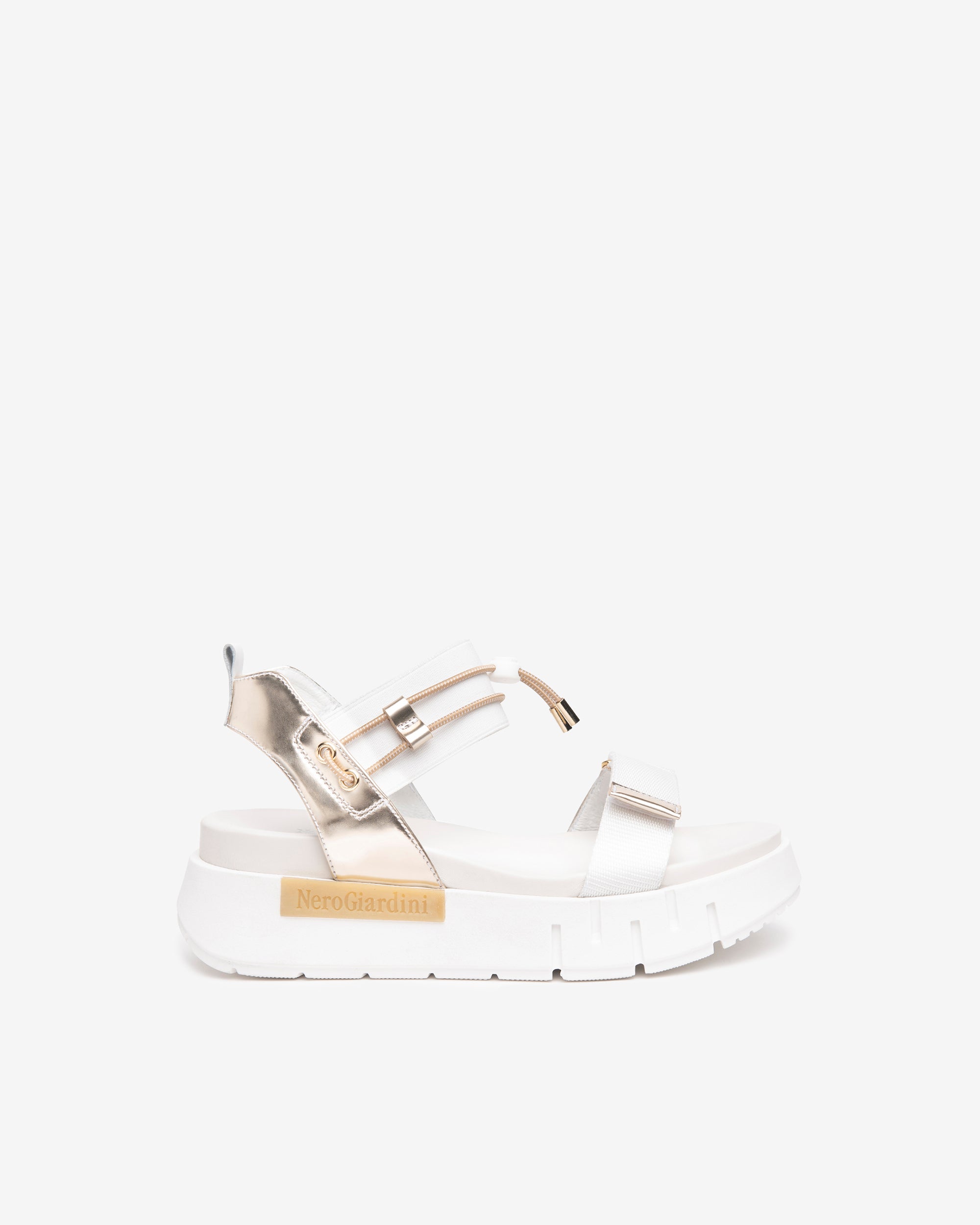 Women’s Leather and Technical Fabric Sandals