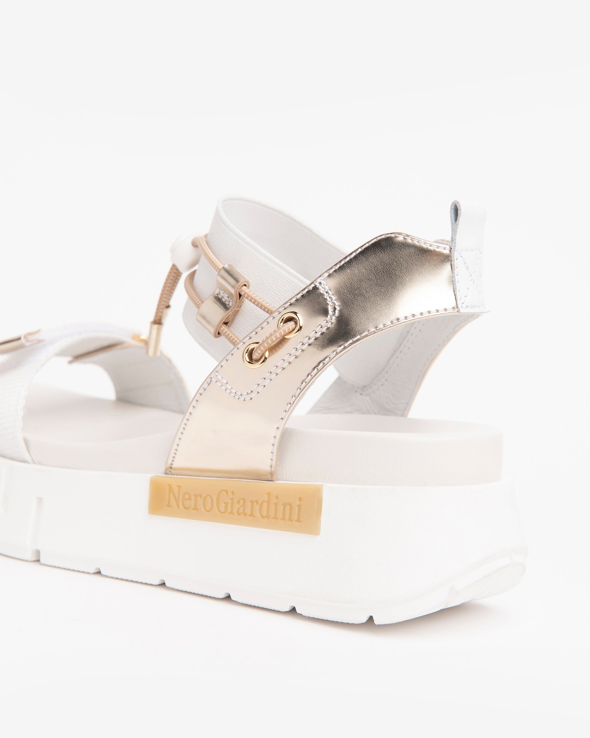 Women’s Leather and Technical Fabric Sandals