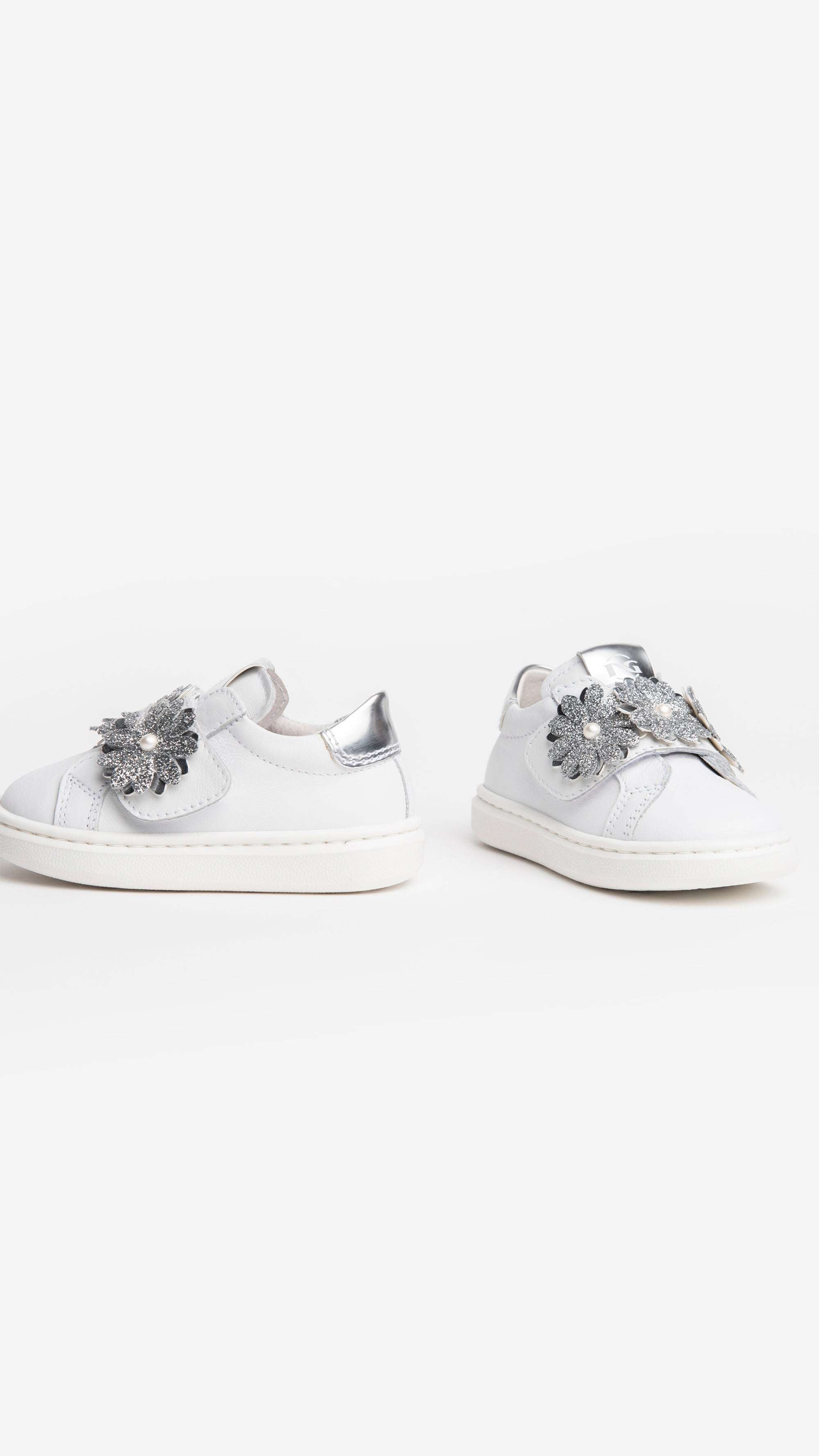 Sneakers Kids da Bambina in Pelle e Materiale Tecnico
