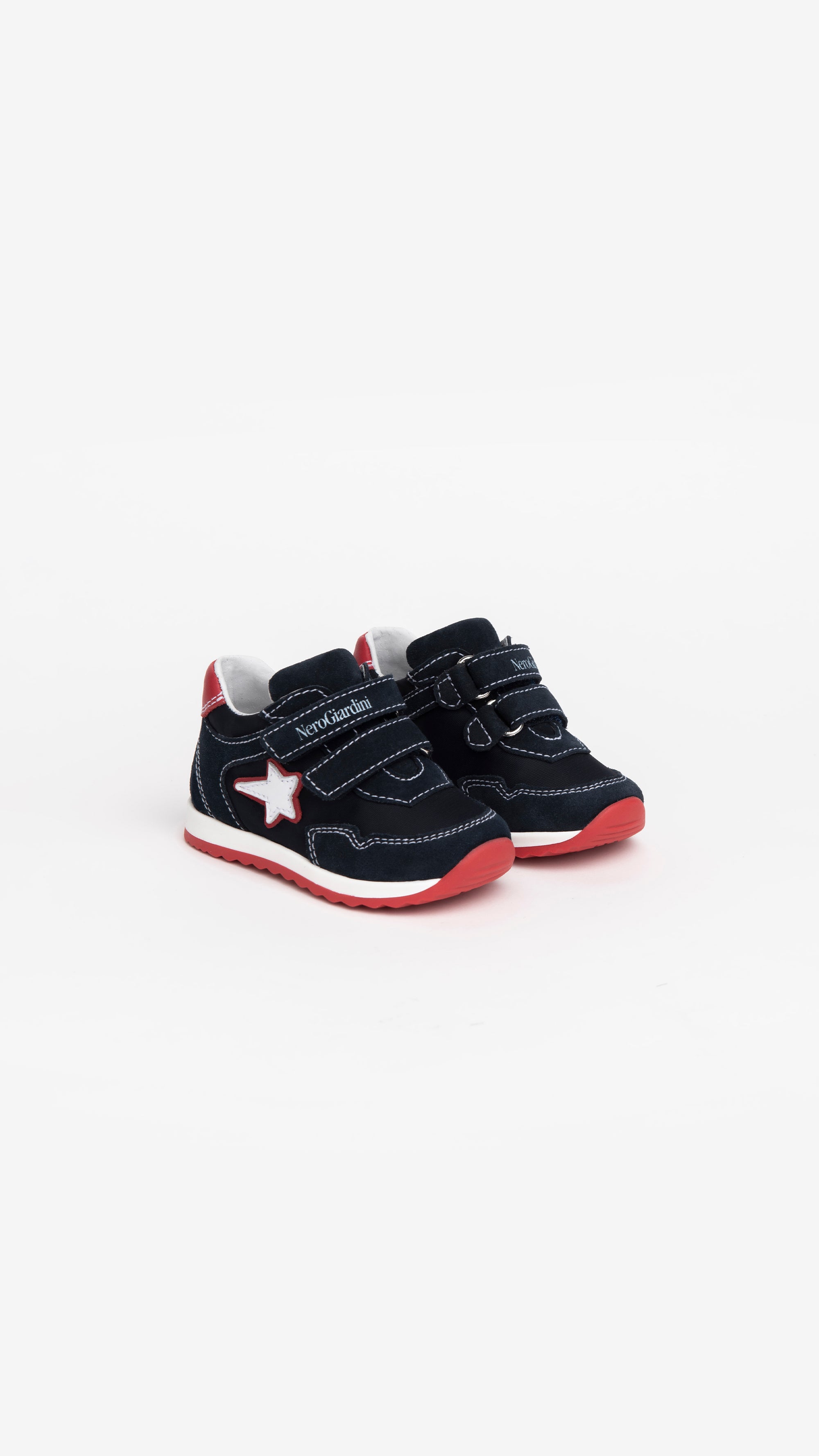 Sneakers Kids  da Bambino in Camoscio e Tela