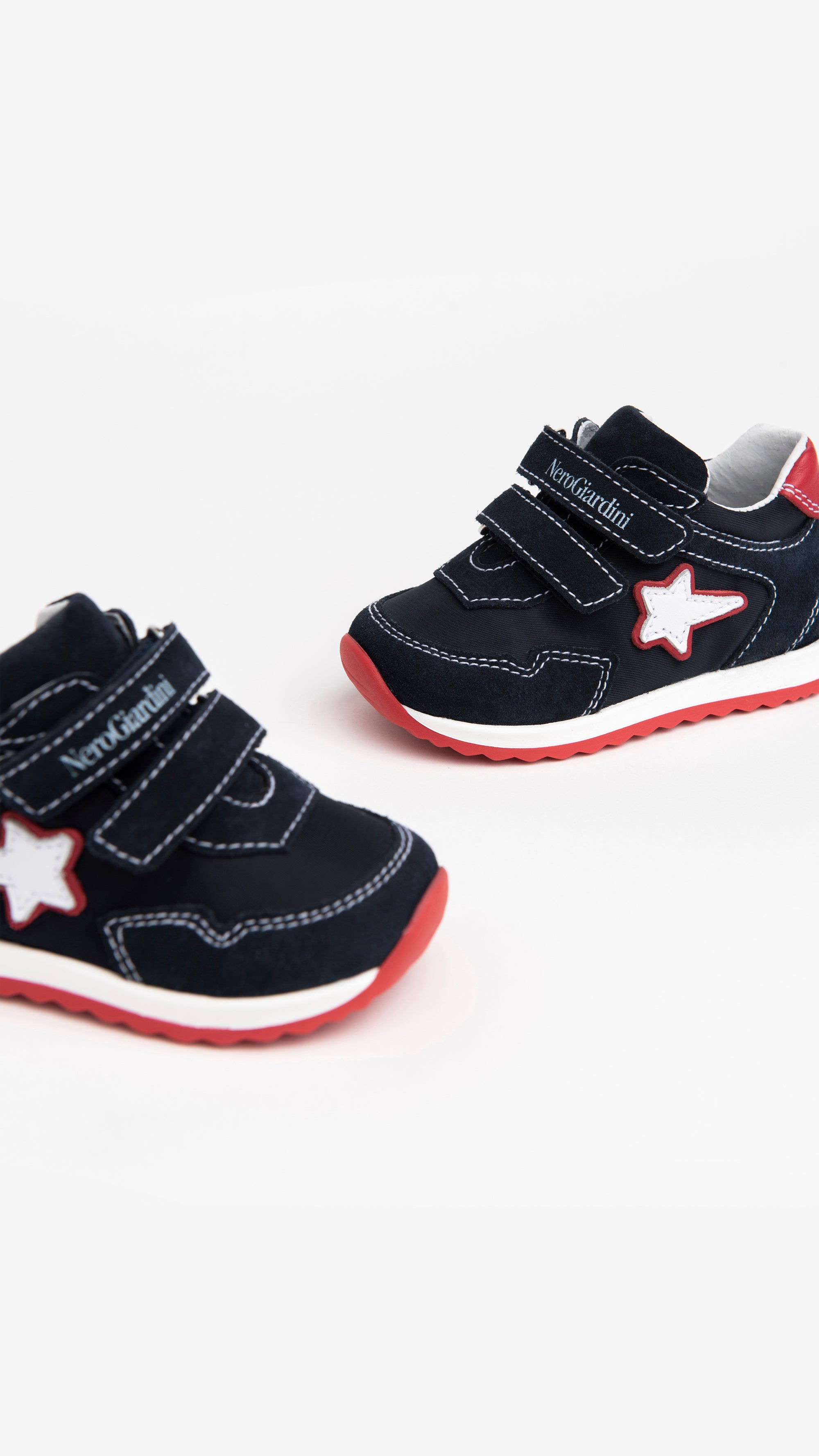 Sneakers Kids  da Bambino in Camoscio e Tela