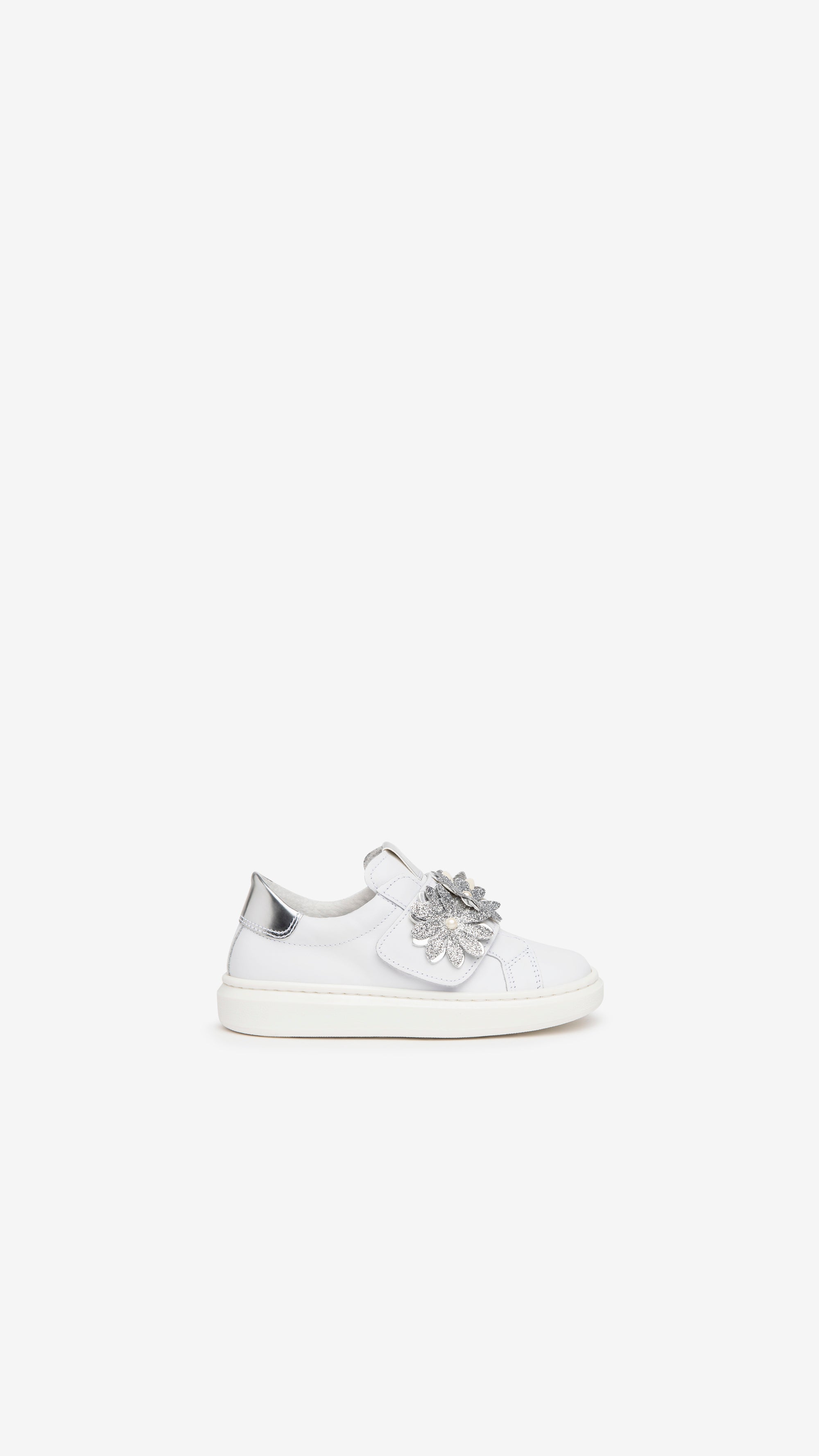Sneakers Kids da Bambina in Pelle e Materiale Tecnico