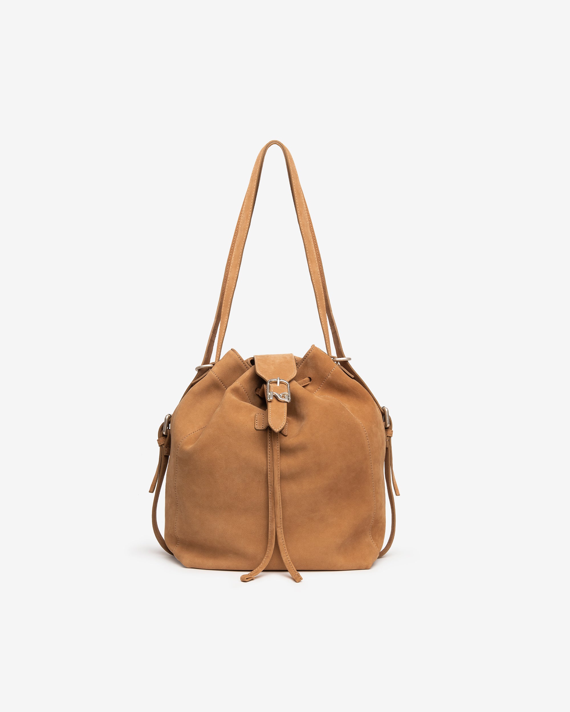 Women's Leather Bucket Bag