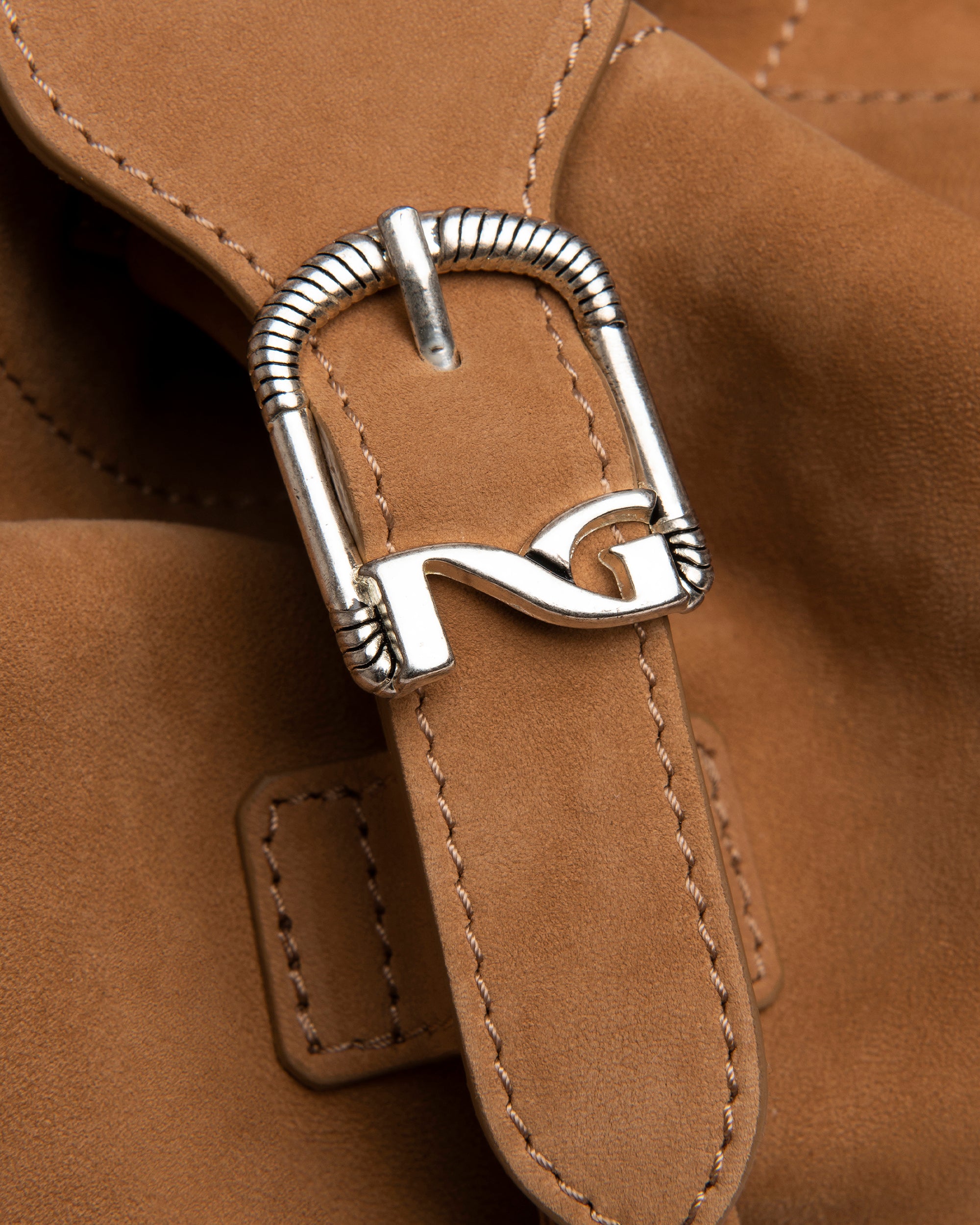 Women's Leather Bucket Bag